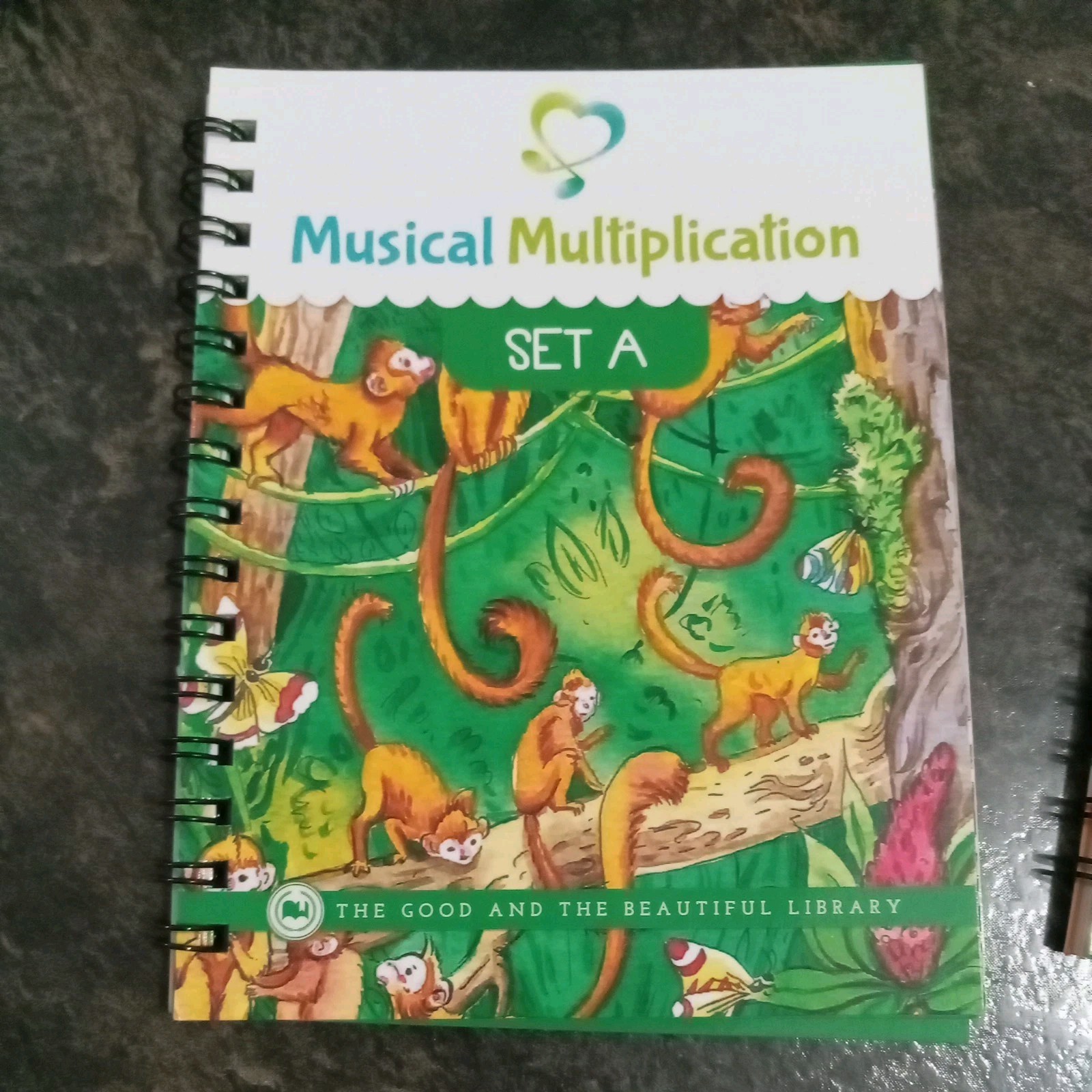 The Good and Beautiful Math 3 Manipulative Box/Musical Multiplication/Snap it up