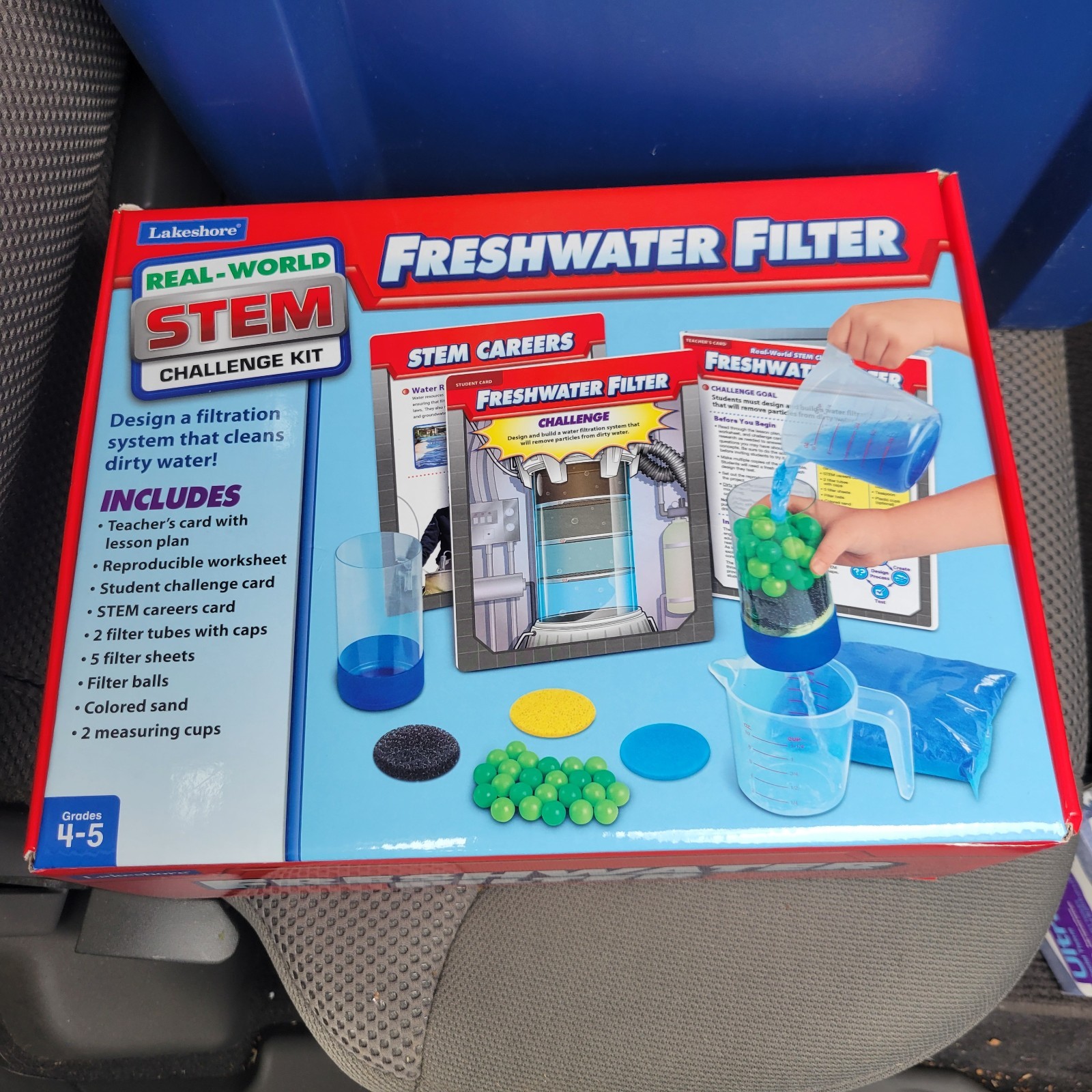 Lakeshore Freshwater Filter Real World STEM Challenge Kit Grades 4 5 Homeschool