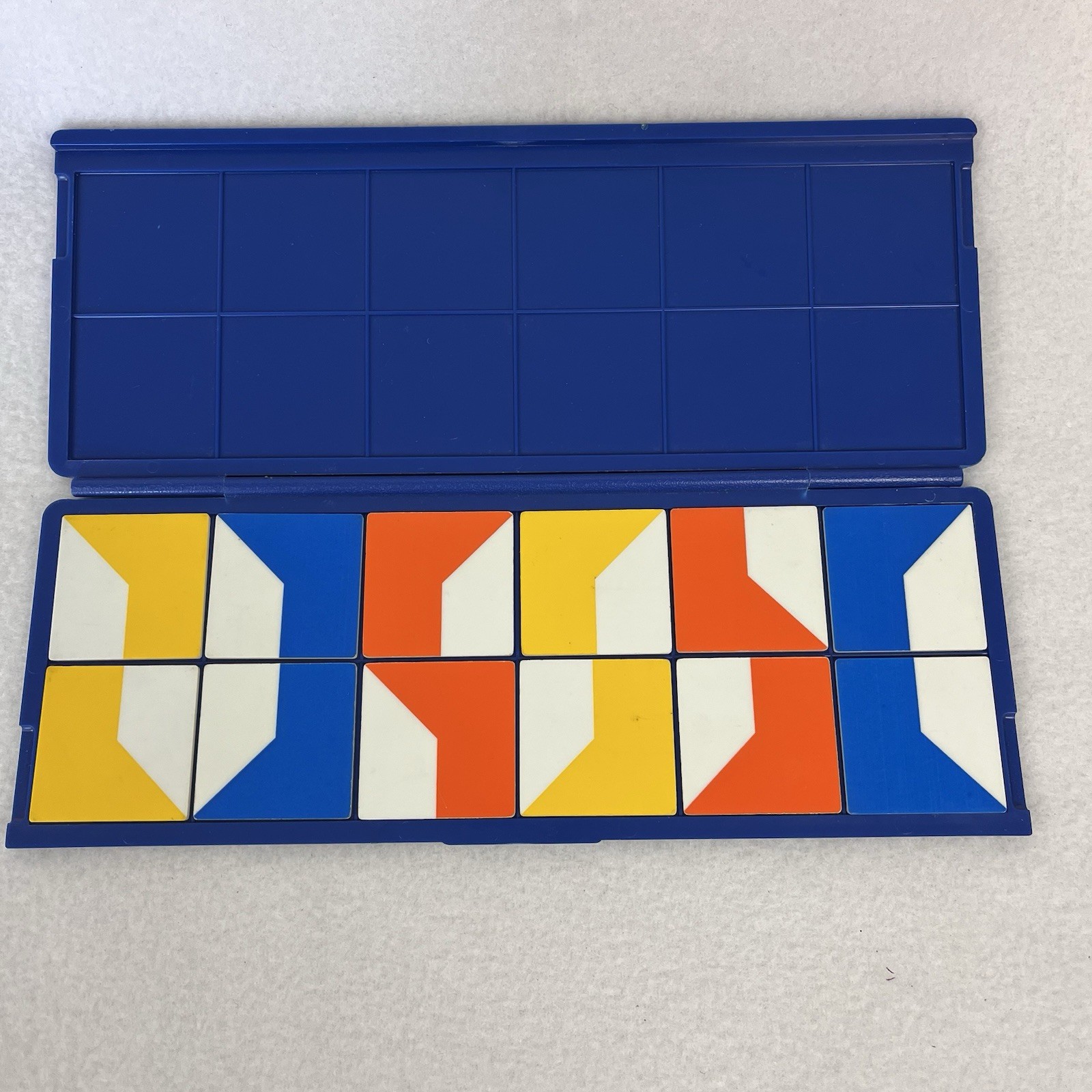 Vintage 1989 Discovery Toys Think-It-Through Tiles Children’s Learning Game