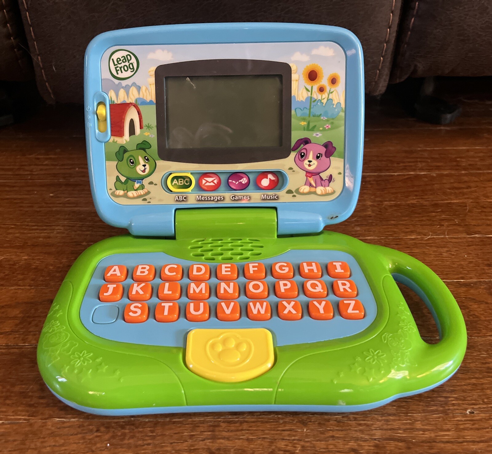 Leapfrog 2-in-1 LeapTop Touch Screen Laptop And Tablet Educational Toy Works!