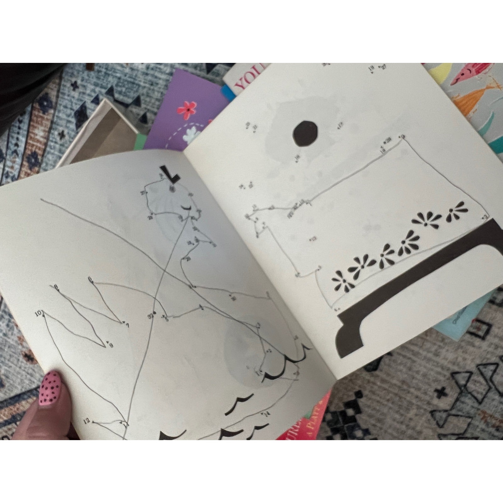 Child Guidance Educational Activity Arrow Dot To Do Booklets 1960s Kids Activity