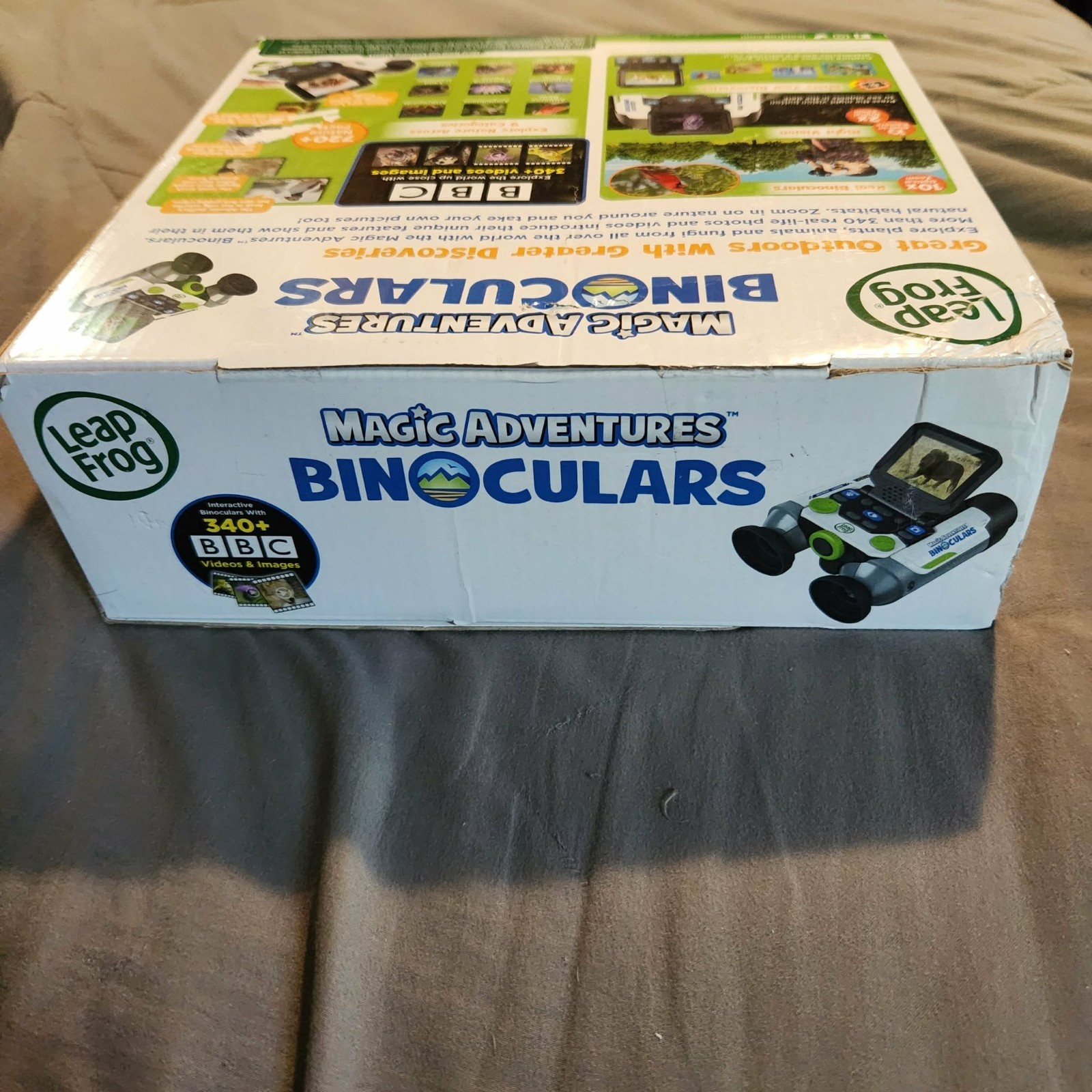 Leap Frog Magic Adventures Binoculars, Screen Capture, Night Vision For Kids NEW