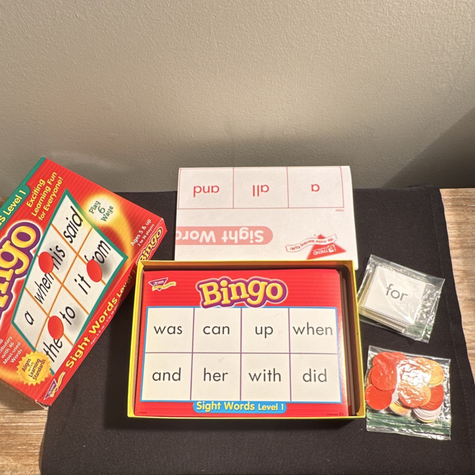 TREND Enterprises Sight Words Bingo Level 1 & 2 Educational Game Ages 5 & Up