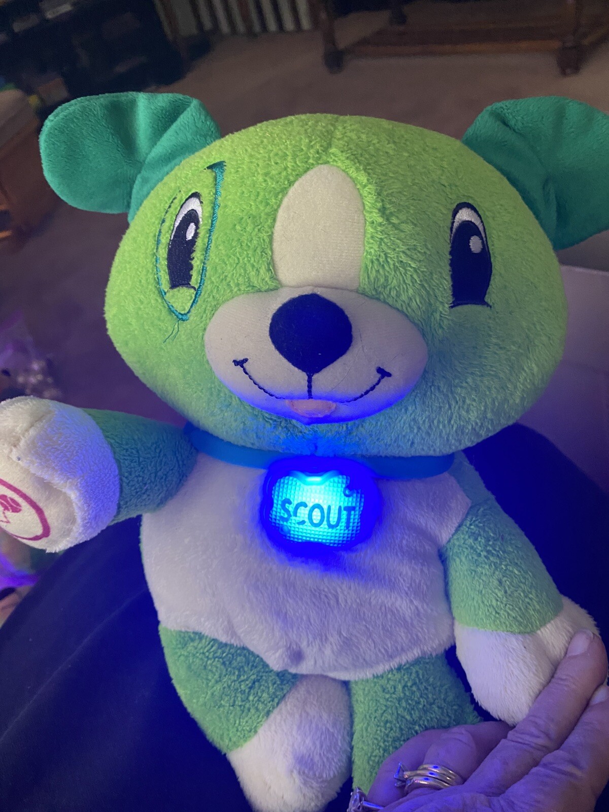 LeapFrog My Pal Scout Plush Dog Interactive Puppy Learning Talks Sings
