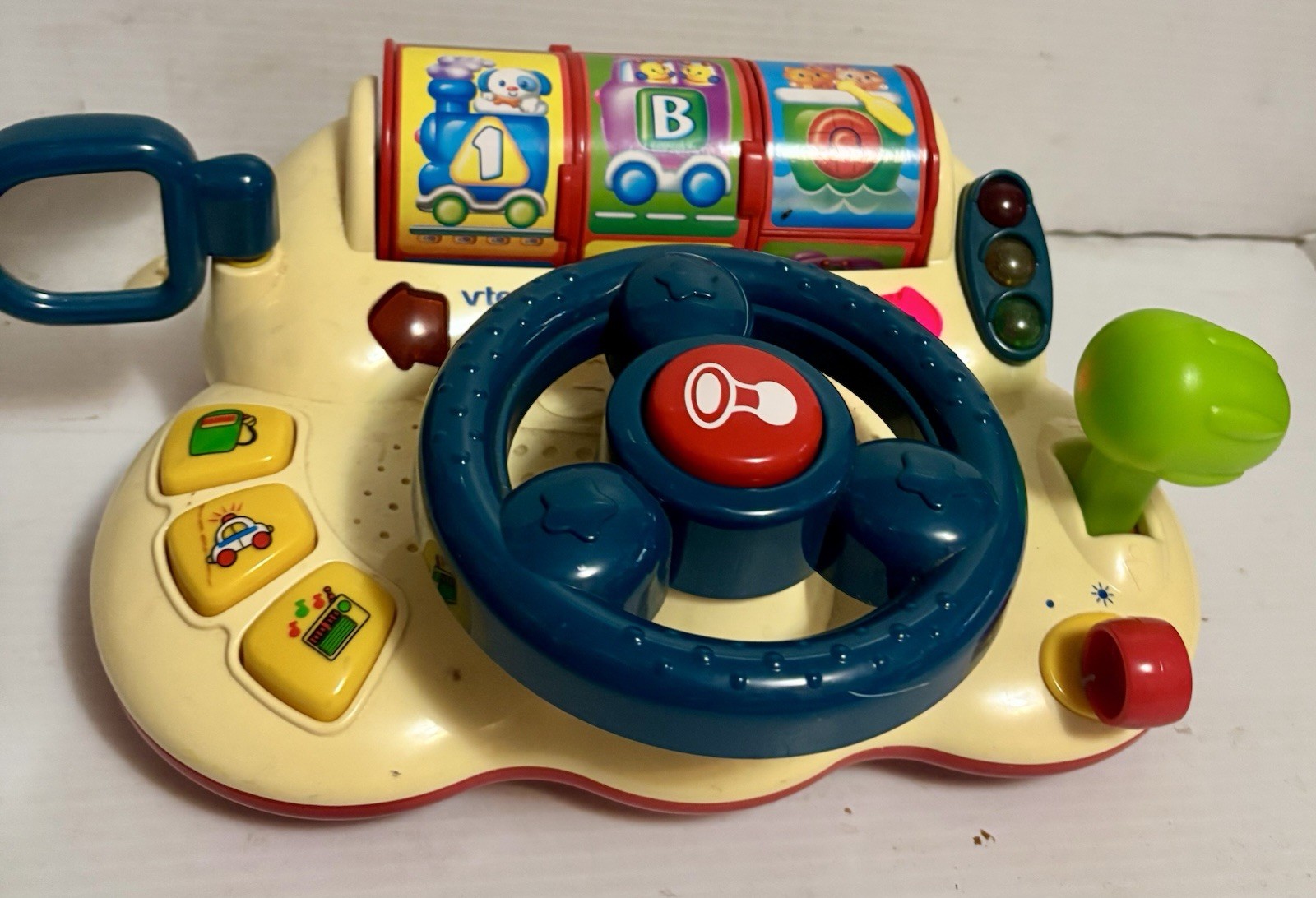 Vtech Learn & Discover Driver Interactive Educational Toy Lights Sounds Video FS