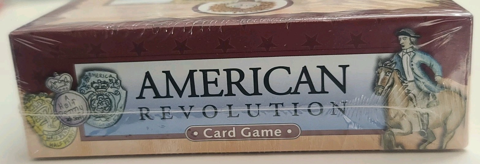 Professor Noggin’s American Revolution Educational Card Game FACTORY SEALED