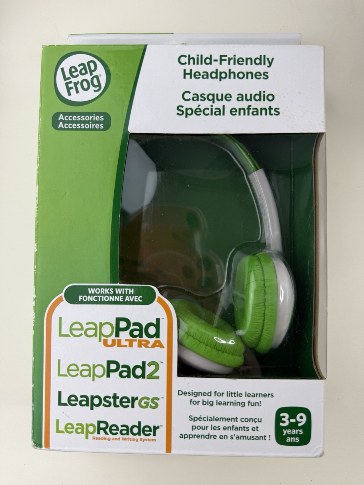 LeapFrog Headphones Child Friendly For LeapPad Ultra / 2 / GS and LeapReader NEW