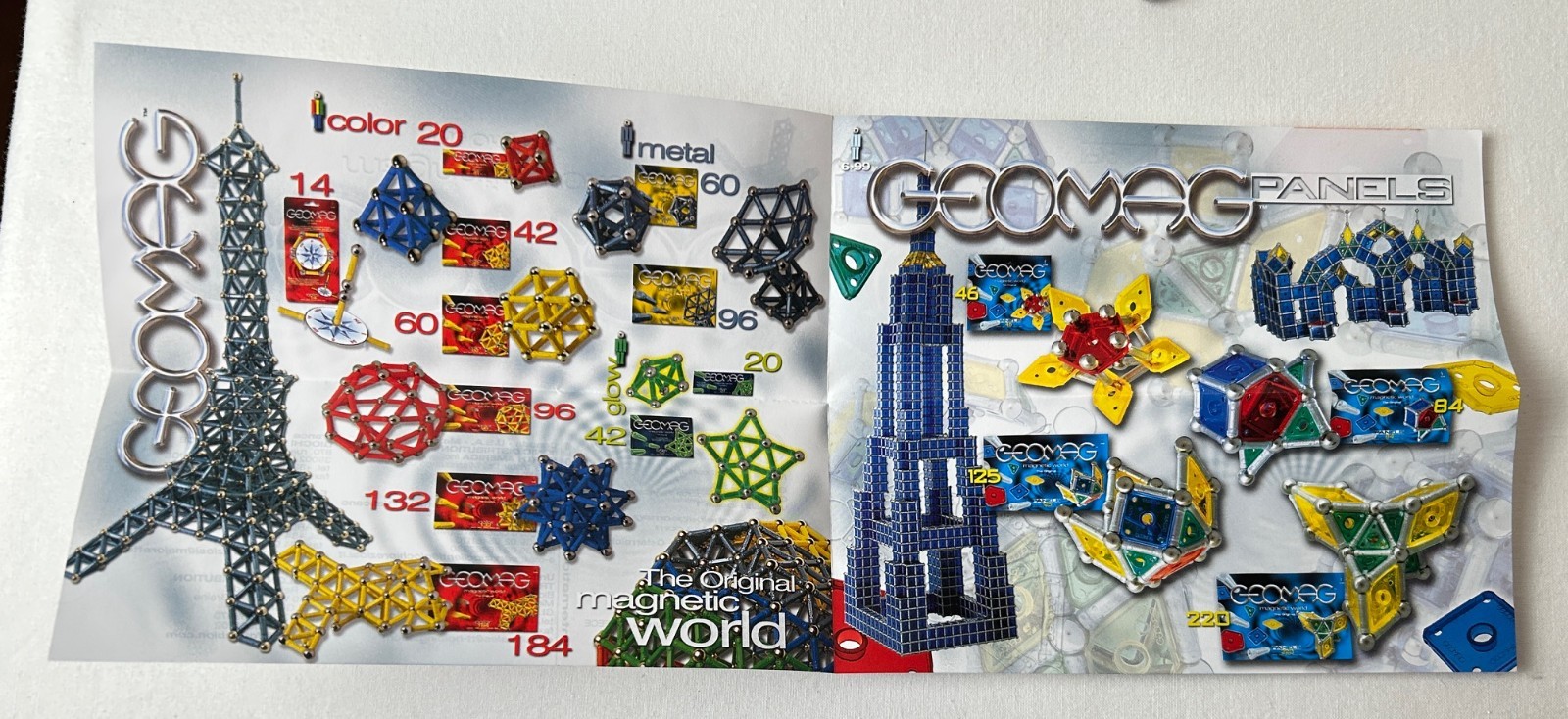 13 Geomag Steel Balls Spheres Magnetic World Original Switzerland Nickel-Plated