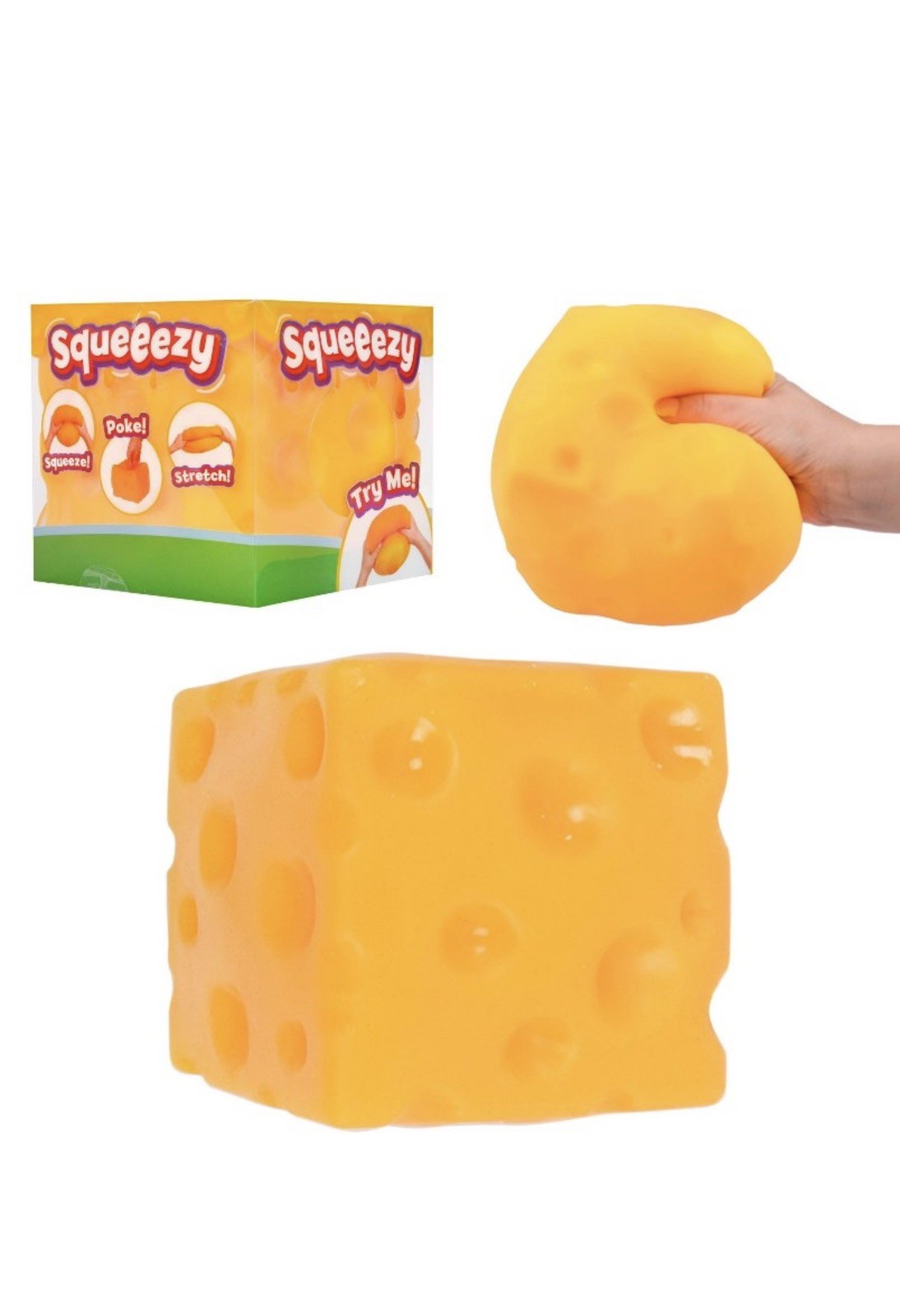 Viral Jumbo Cheese squishy Toy