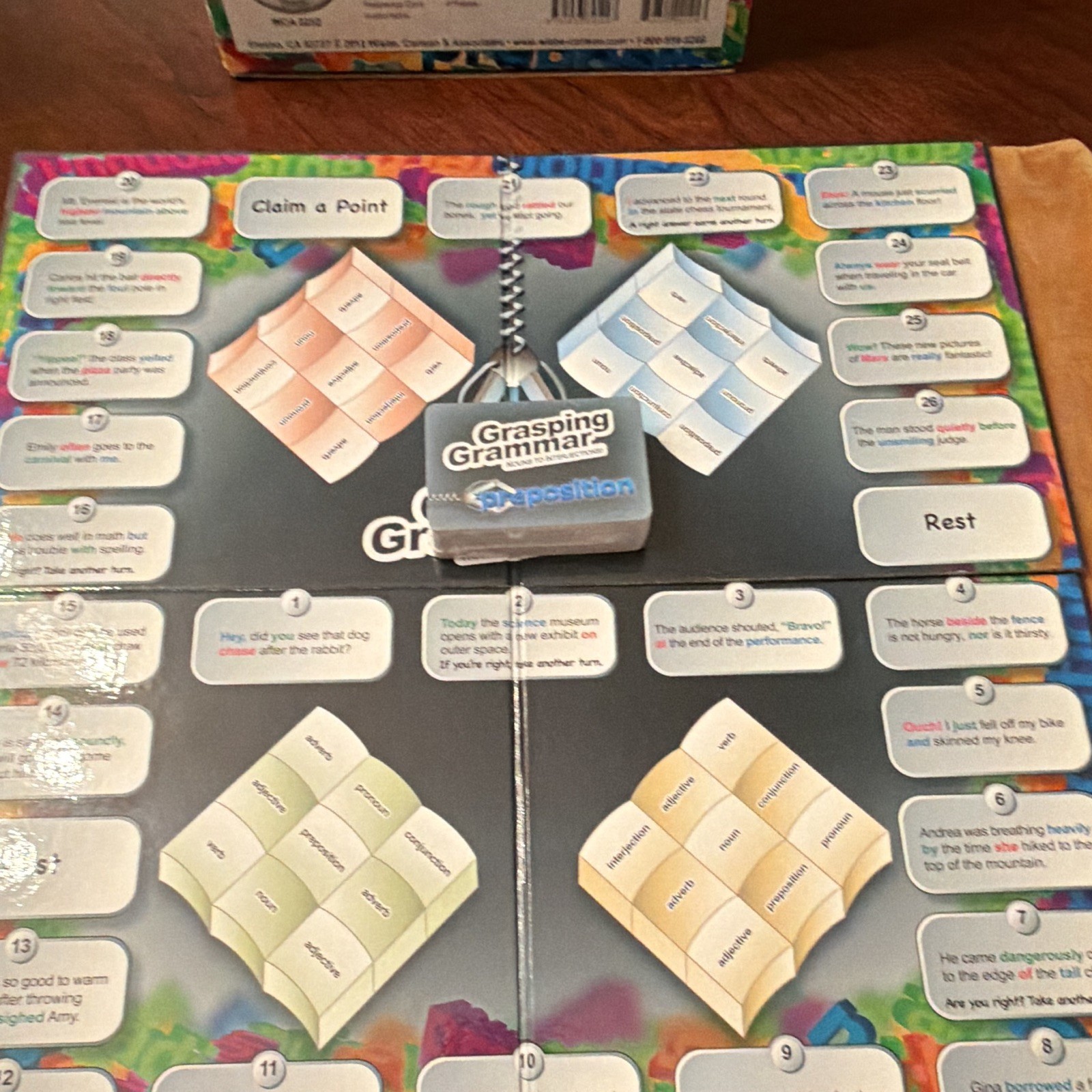 WCA Games That Teach! Grasping Grammar Parts of Speech Game WCA 6252