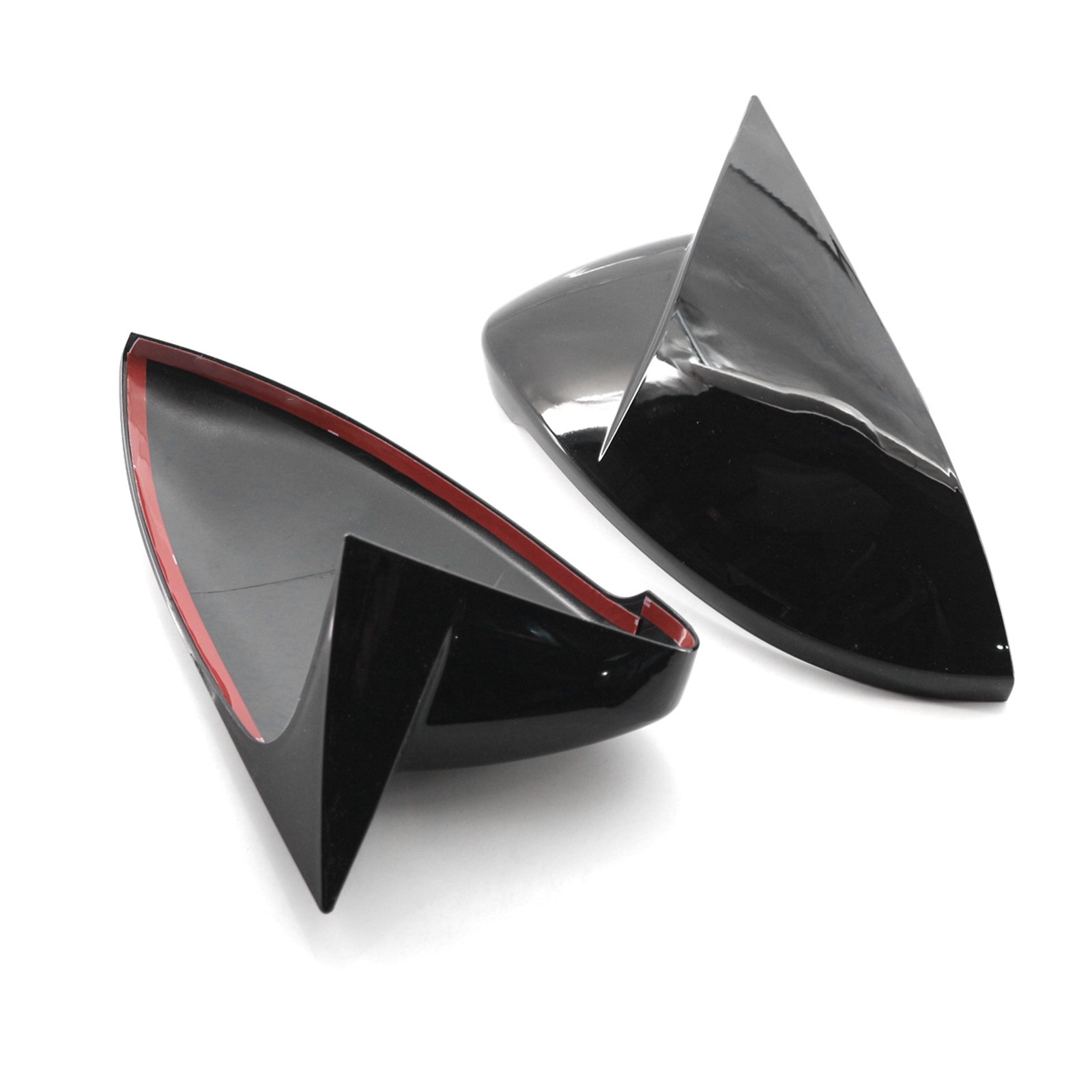 2PCS Side Mirror Cover Trim Replacement For 7 7.5 MK7 7.5 GTI R 14-19 EDVP