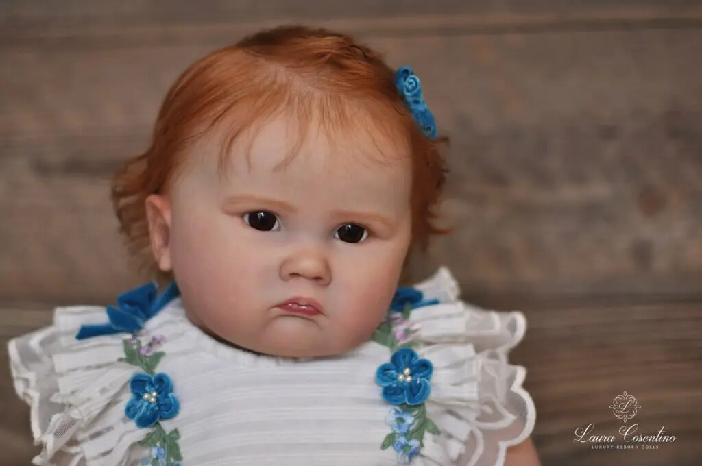 25″ Chubby Newborn Charlotte Fresh Reborn Baby Doll Kit Unassembled Parts w/ COA