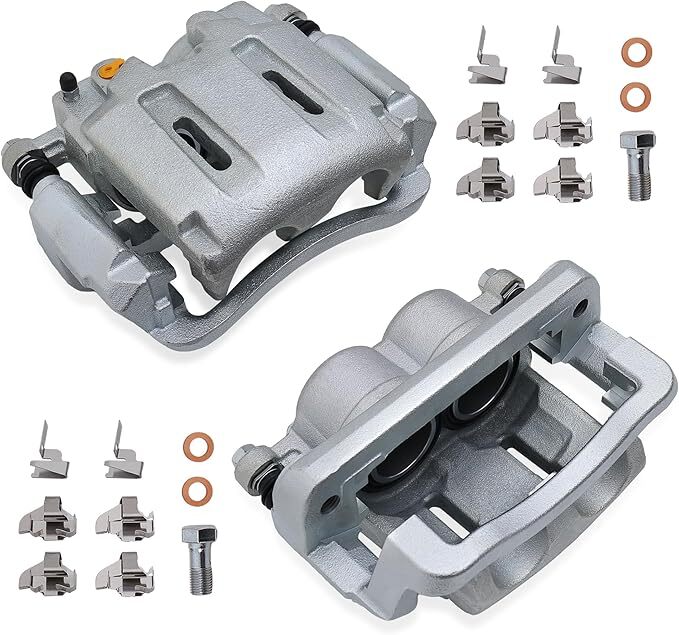 Front Disc Brake Calipers Assembly Compatible with Ford F-250/F-350 Super Duty