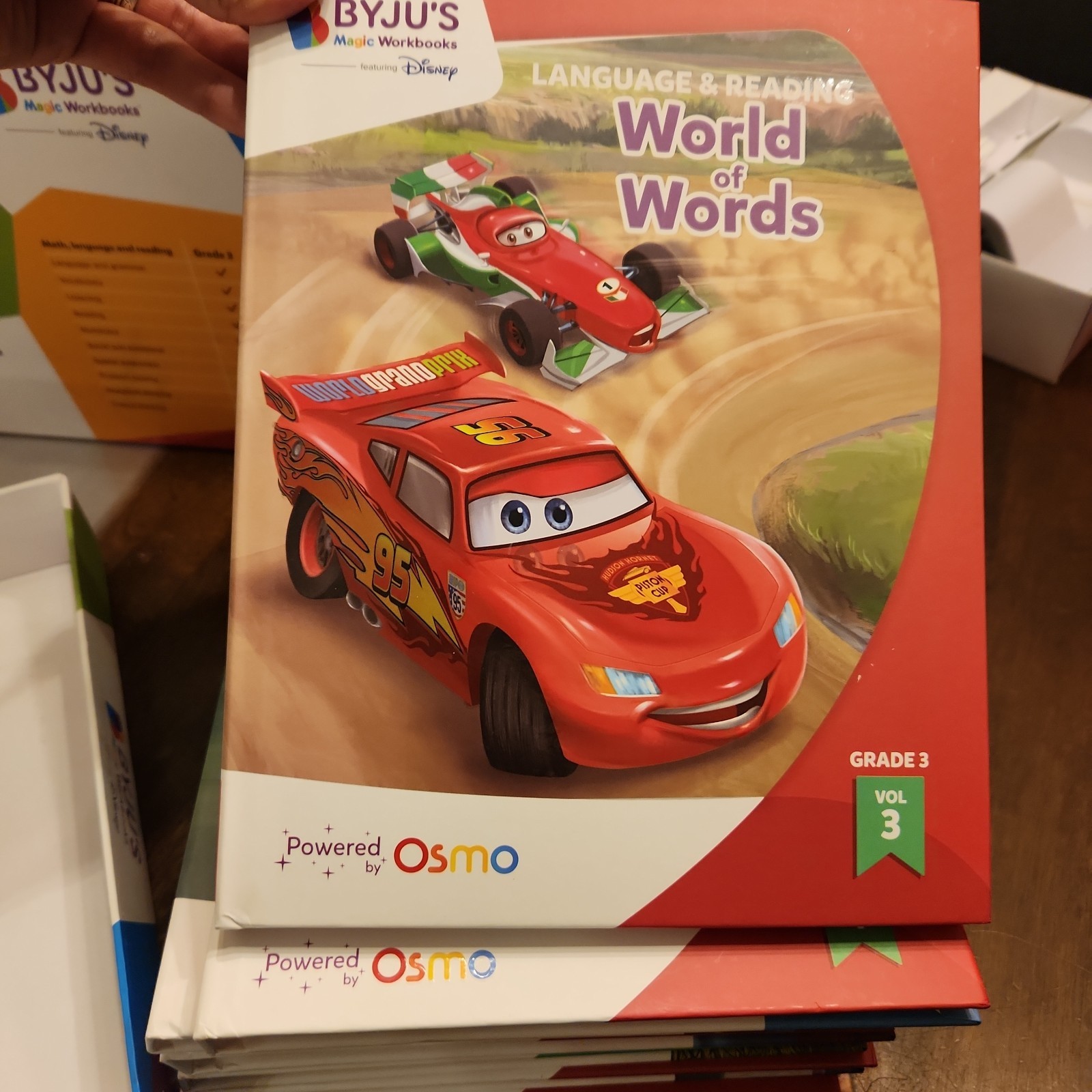 BYJU’s Magic Workbooks 3rd Grade Premium Edition Disney Pixar Book Set Lot
