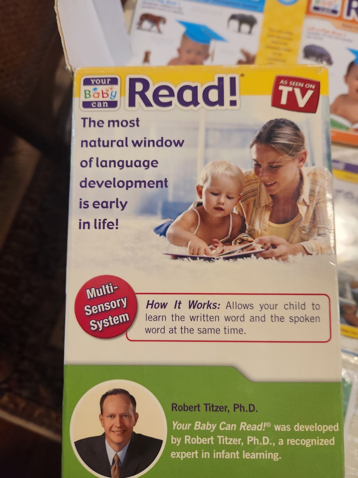 Your Baby Can Read Complete Early Language System 3 Months-5 Years DVDs Books
