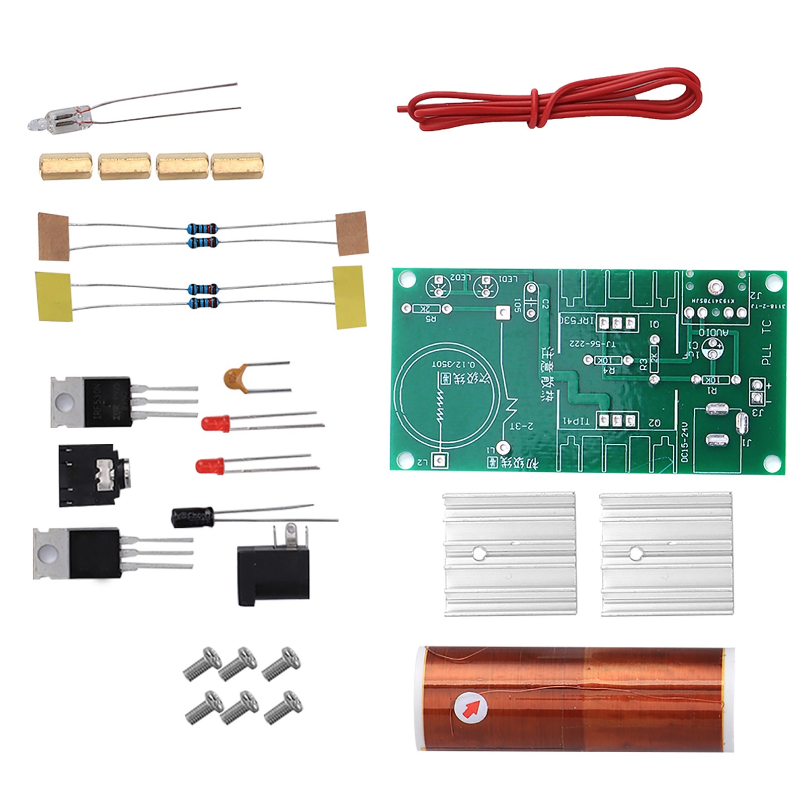 Coil Module Plasma Speaker Unassembled Mini Electronic Kit Tool 15W DC New