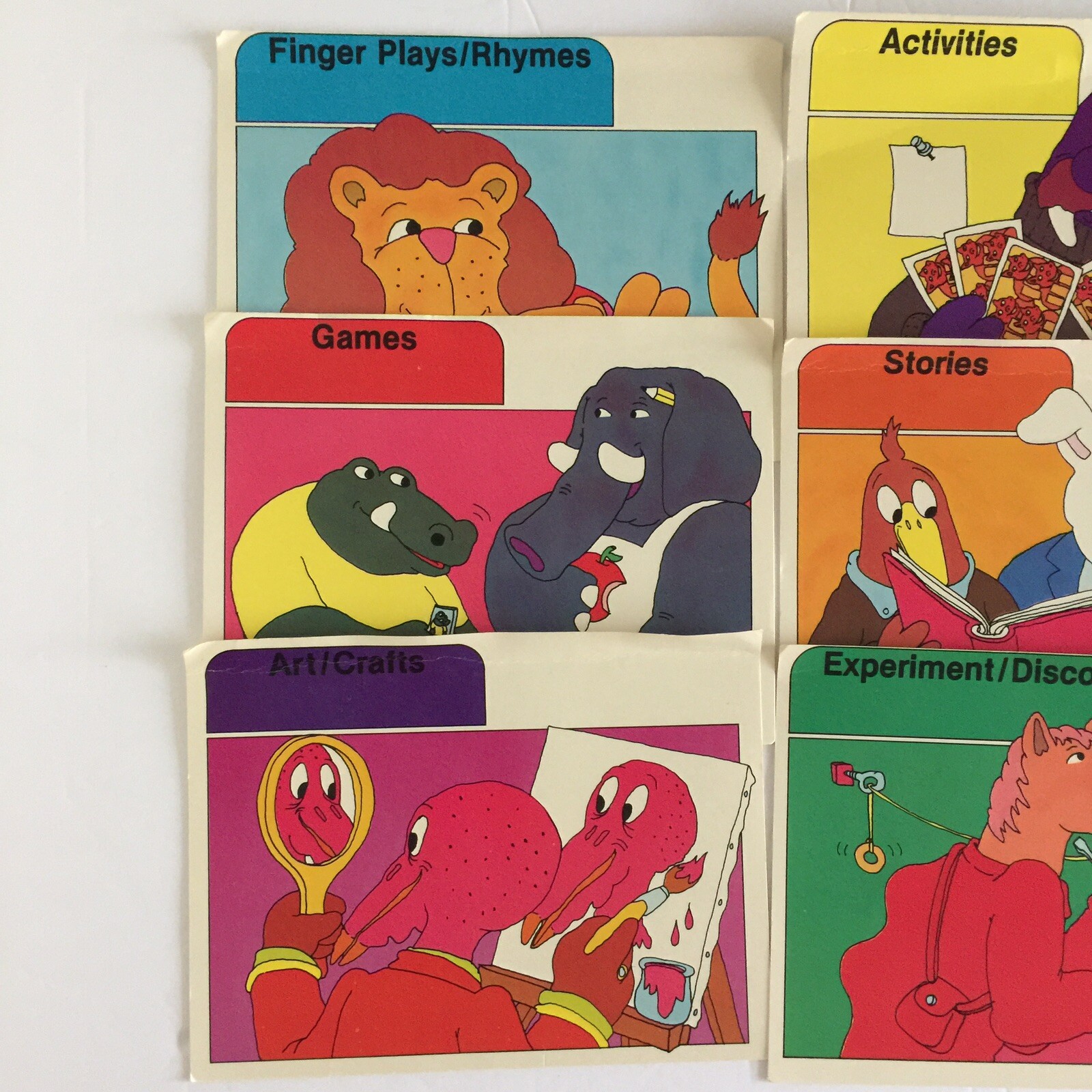 Sweet Pickles – Preschool Program Homeschooling Learning Cards – Tabs Shapes