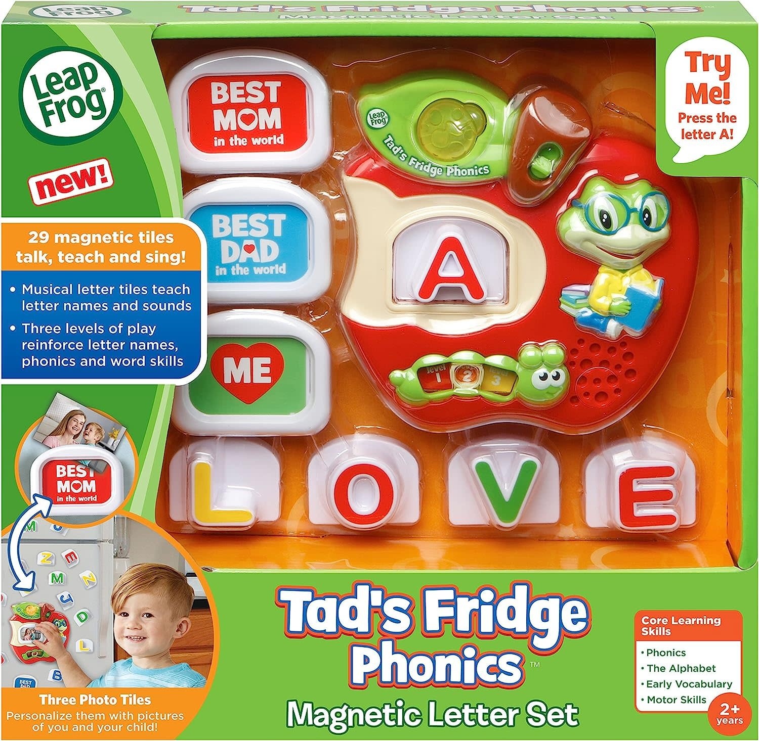 LF 6028 TAD’S FRIDGE PHONICS MAGNETIC LETTER SET