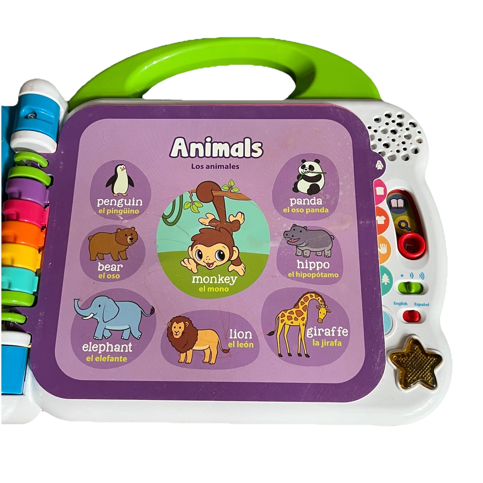 LeapFrog Tad’s Get Ready for School Book & 100 Words Book Learning Interactive