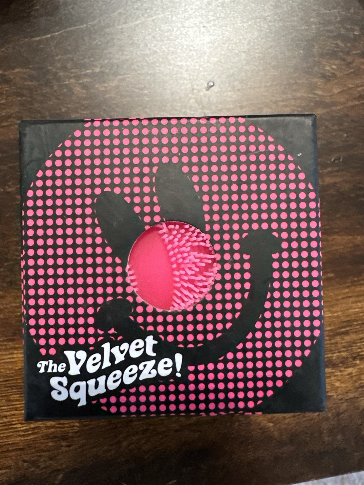 Nee Doh Fuzzball Flower Power In Pink The Velvet Squeeze Brand New