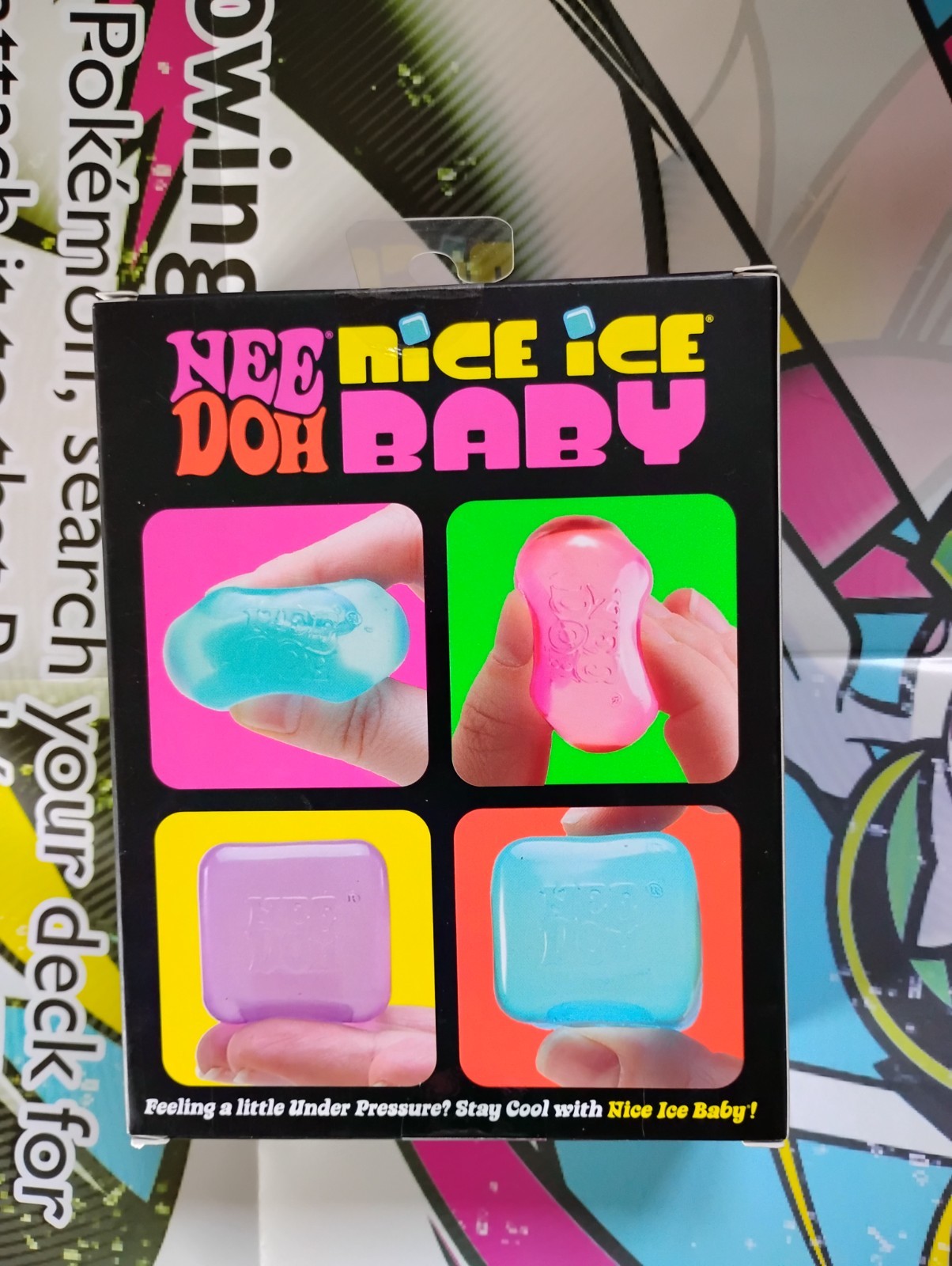 🔥NeeDoh Nice ICE Baby 4 pack, Nee Doh Mini Nice Cube BRAND NEW SEALED