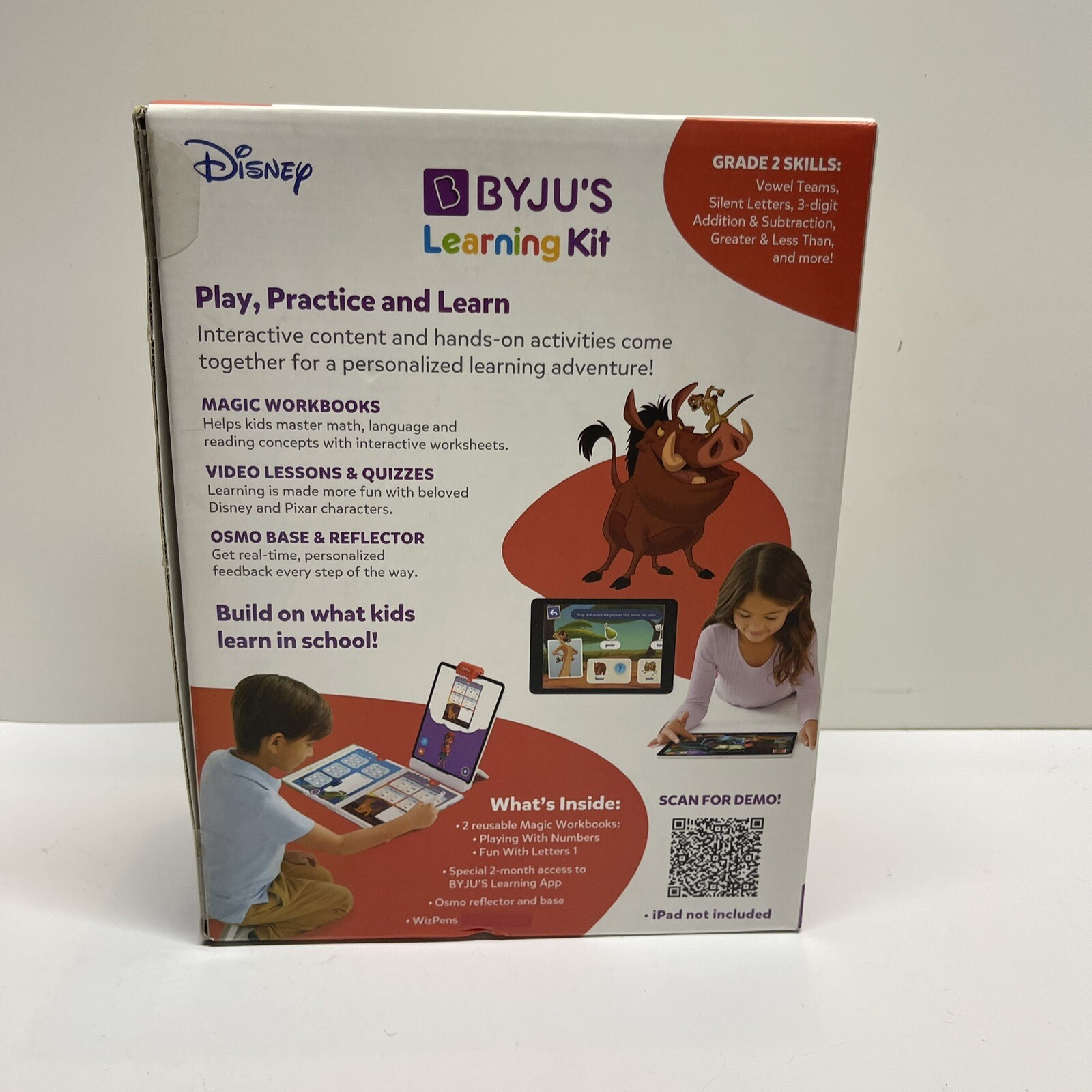 NEW! BYJUS Learning Kit: Disney Grade 2 Learning Kit