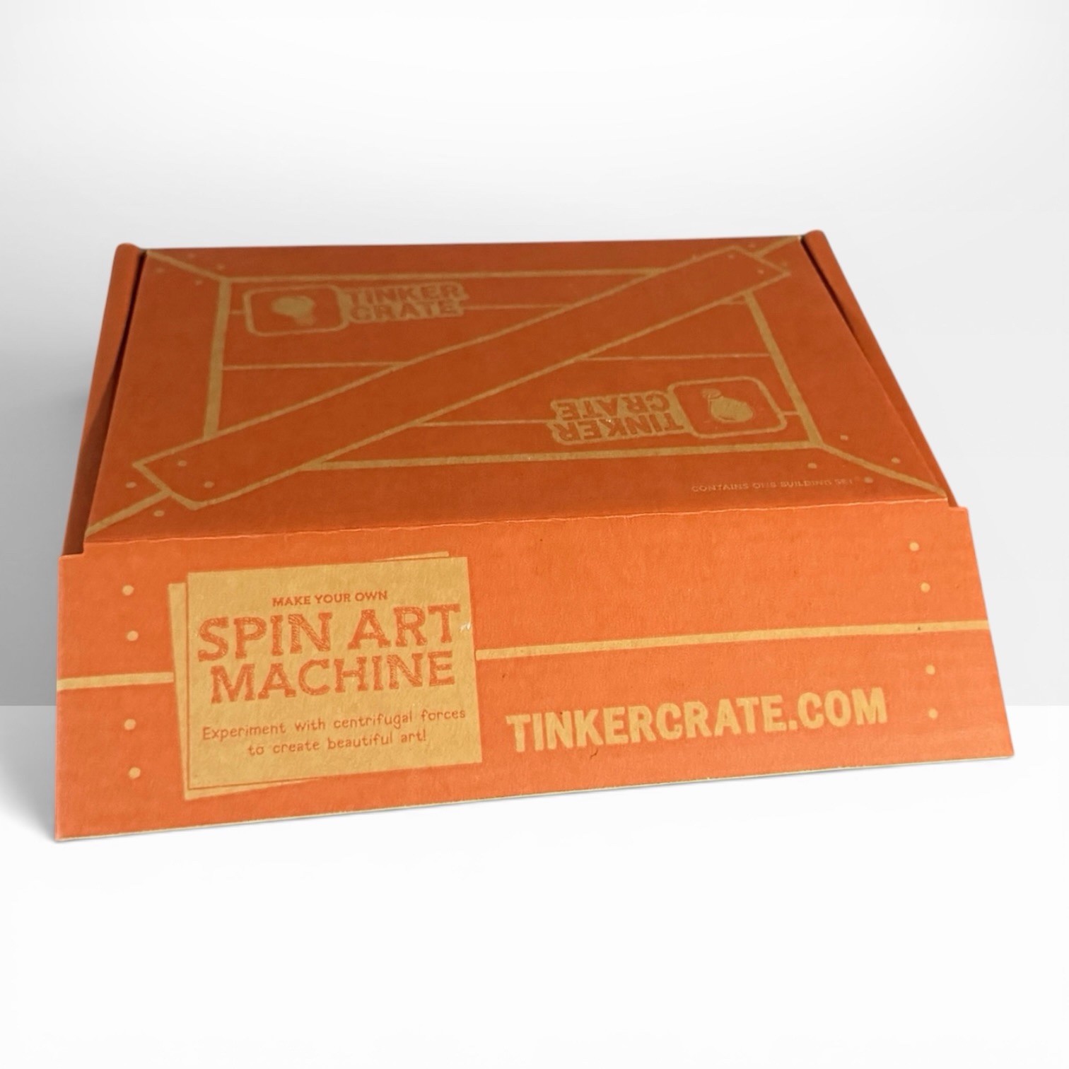 Kiwi Co TINKER CRATE Make Your Own Spin Art Machine – OPEN BOX NEW