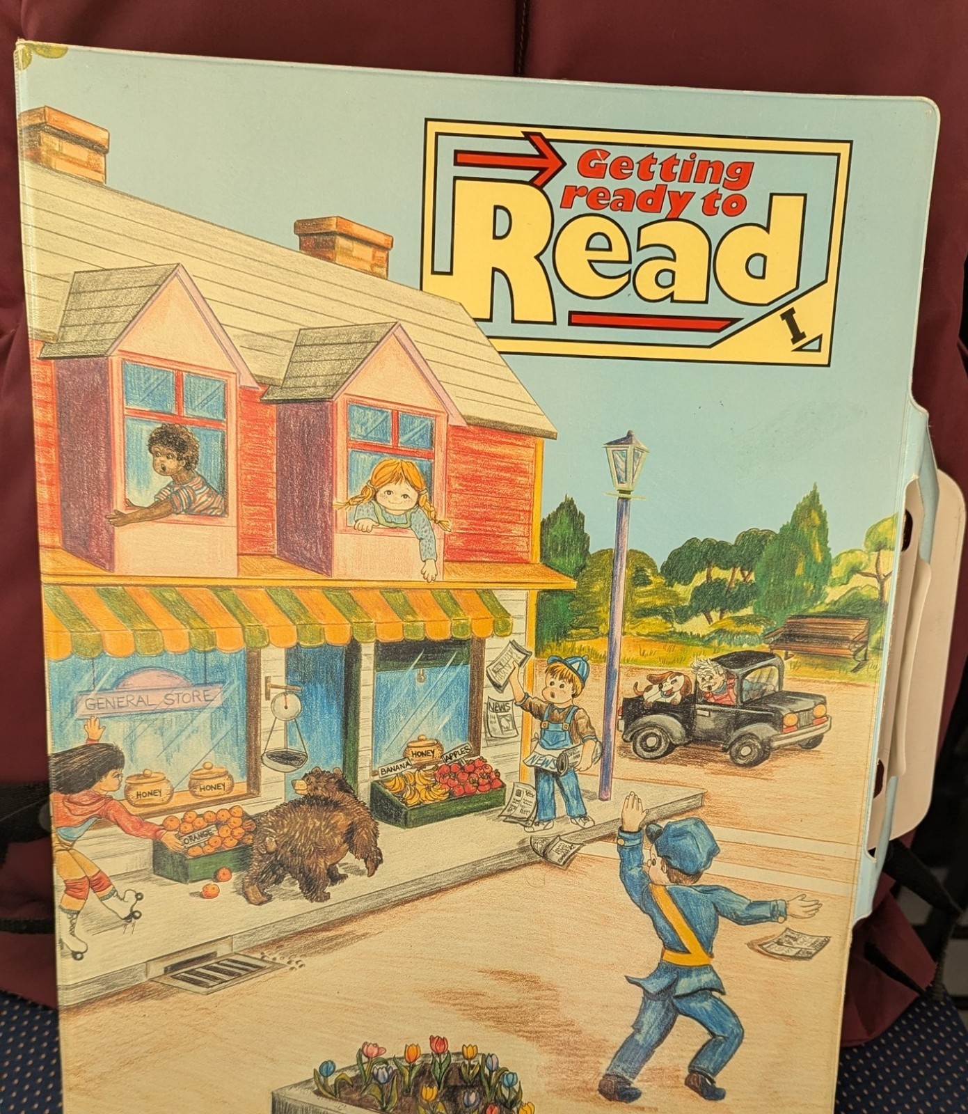VINTAGE Getting Ready To Read 1-Reading Enrichment Program Grolier 1987