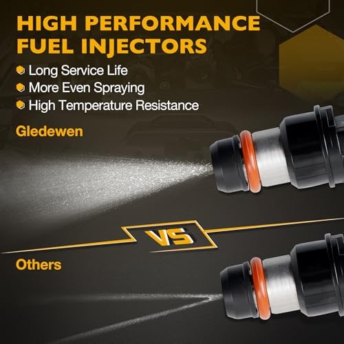 Fuel Injector 2 Holes 8Pcs | 4.8L 5.3L 6.0L Engine | for 2001-2007 Chevy