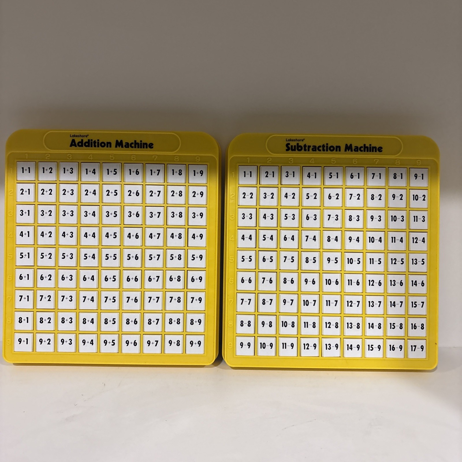 Lakeshore Addition & Subtraction Machine w/ Push Buttons Cool Math Learning Toy