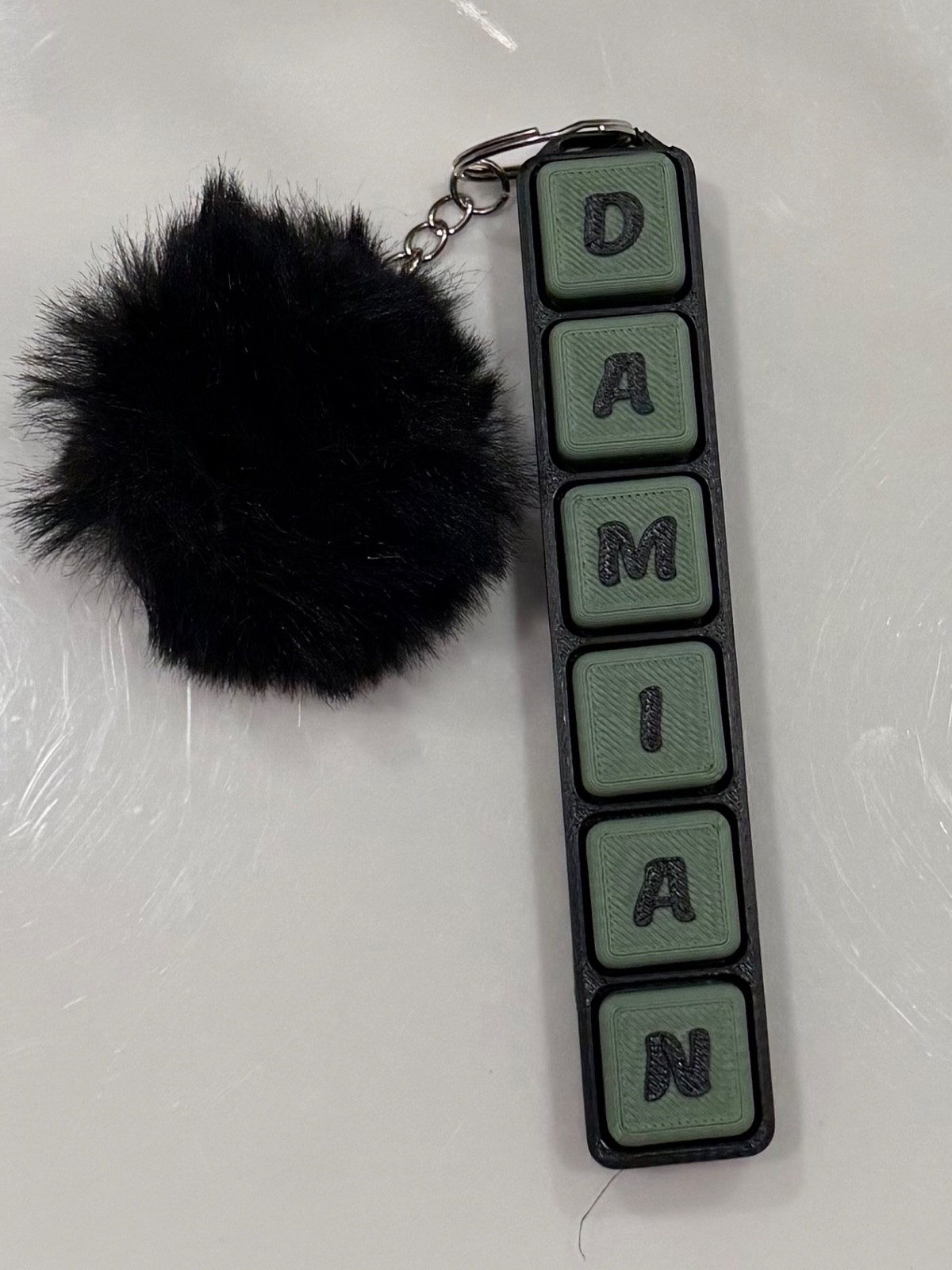 Customized Name 3d printed fidget clicker – Choose your color – message seller