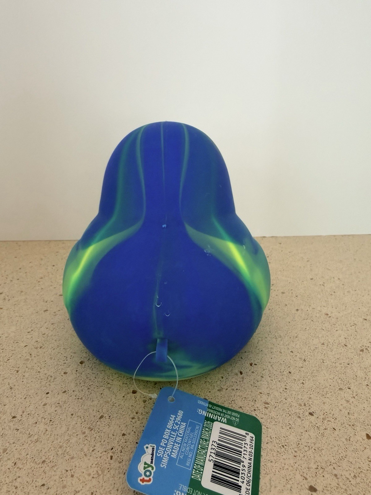 New TikTok Viral Squeeezy Jumbo Squishy Duck Tie-dye Sensory Toy