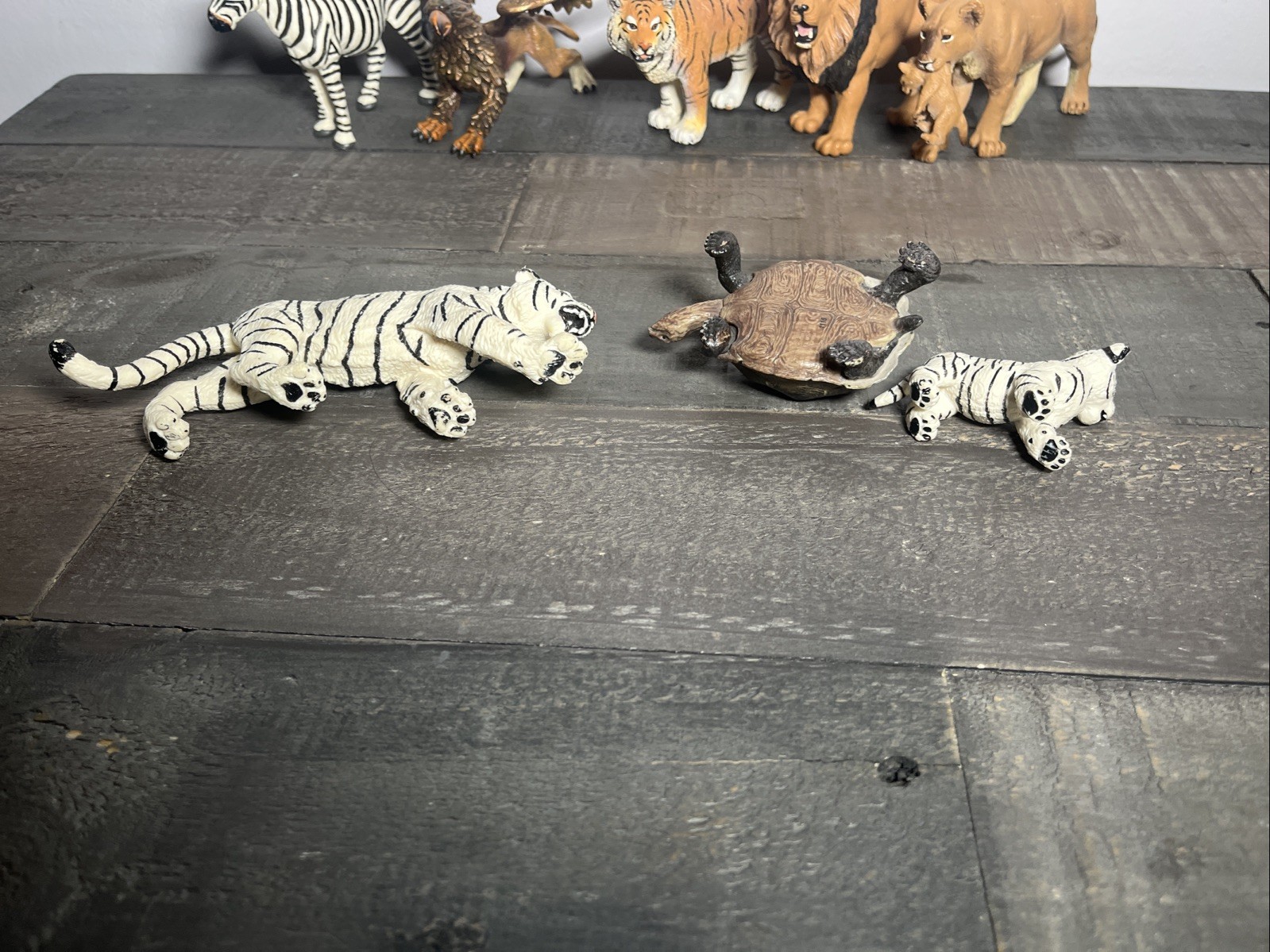 Safari Ltd Wild Animal Figure Lot Tigers Lions Zebra Eagle Turtle Leopard 14
