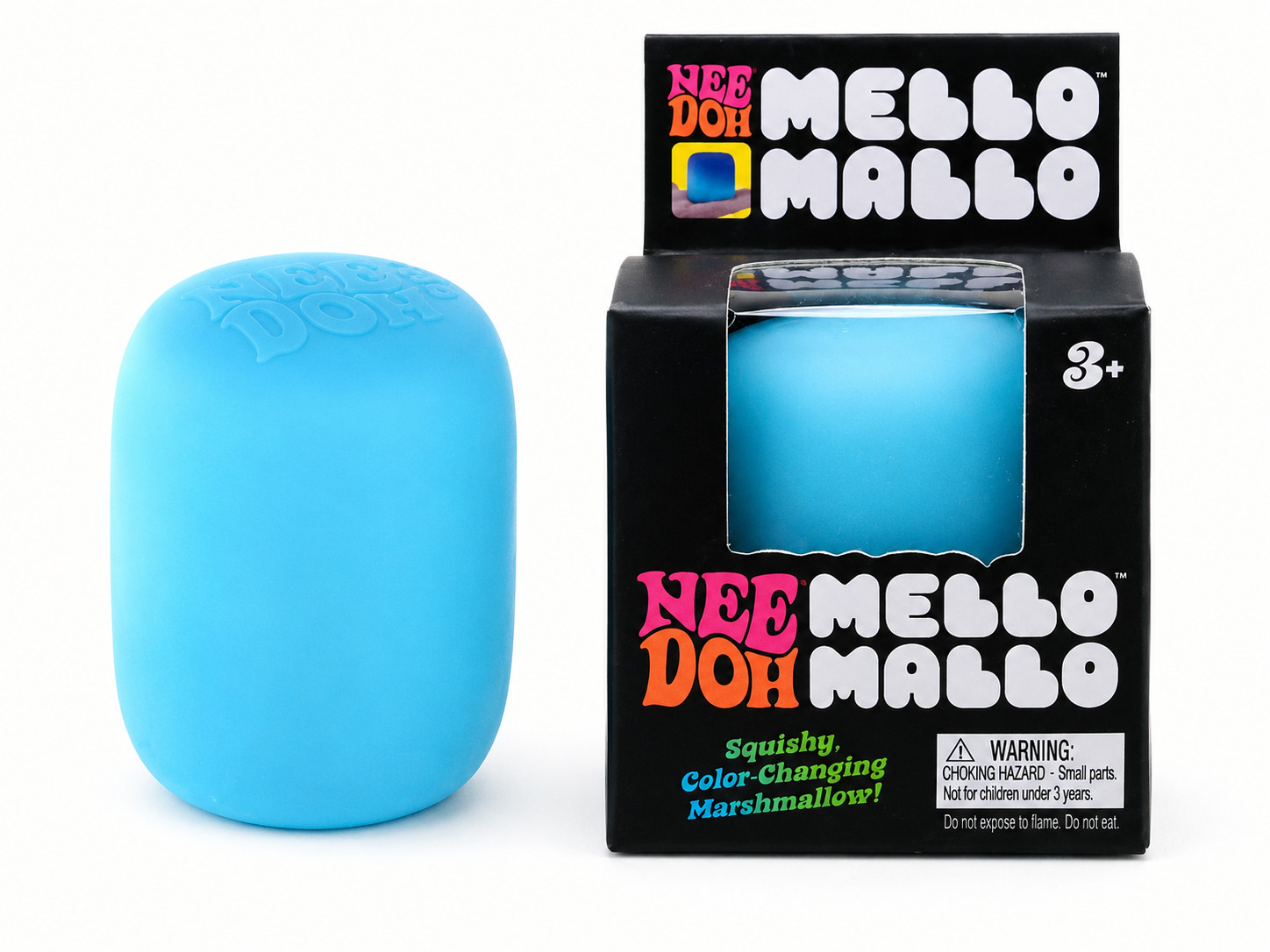 NeeDoh BLUE Mello Mallo Color Changing Squishy Squeeze Viral Toy SHIPSNOW