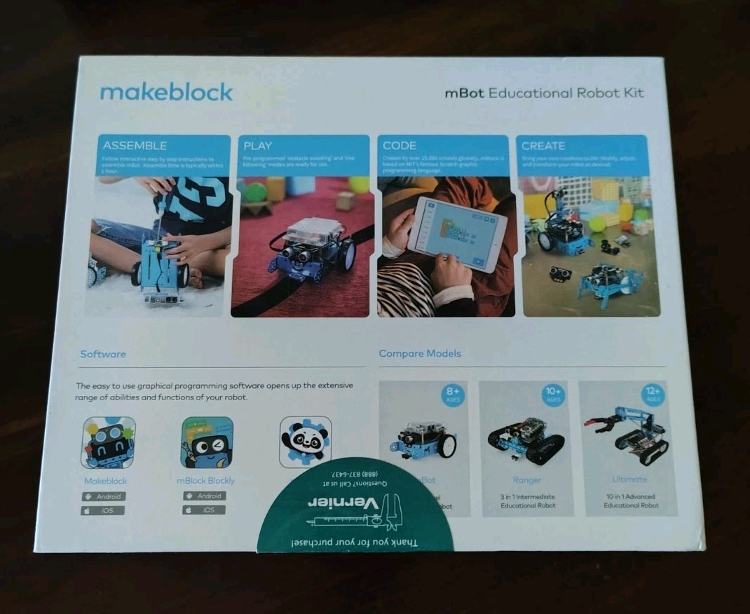 Makeblock mBot V1.1 Bluetooth Educational Robot Kit STEM Coding mBot K01-02