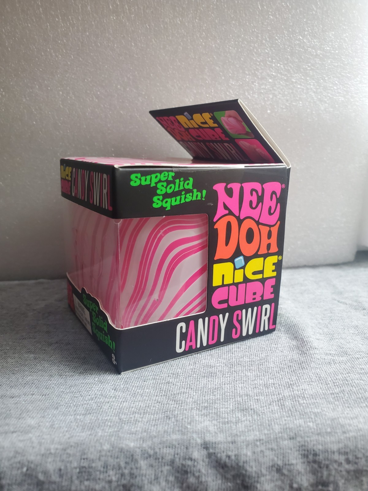 NEW RARE NICE CUBE CANDY SWIRL BY SCHYLLING