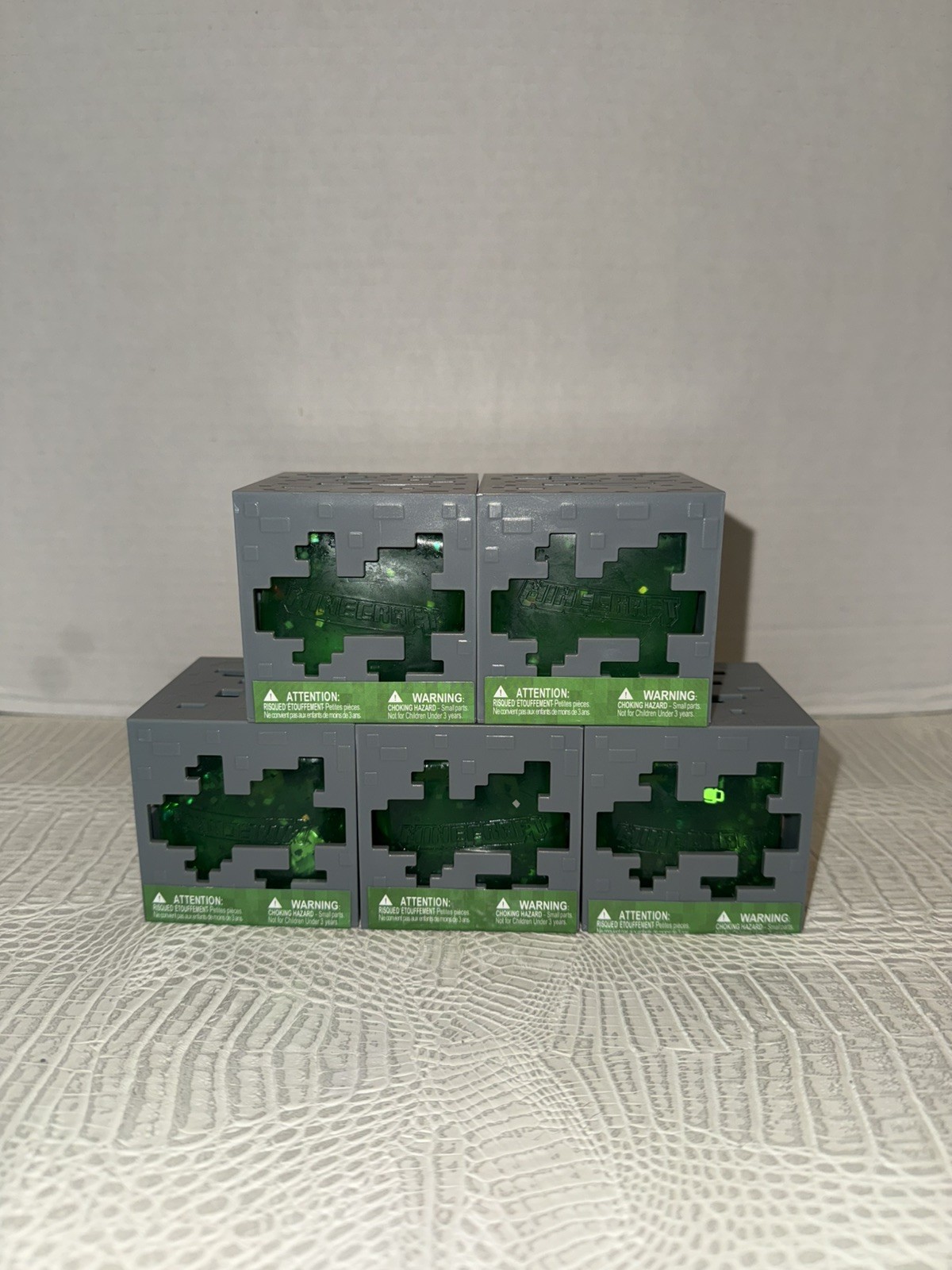 Minecraft Green Jelly Cube Squishy NIB