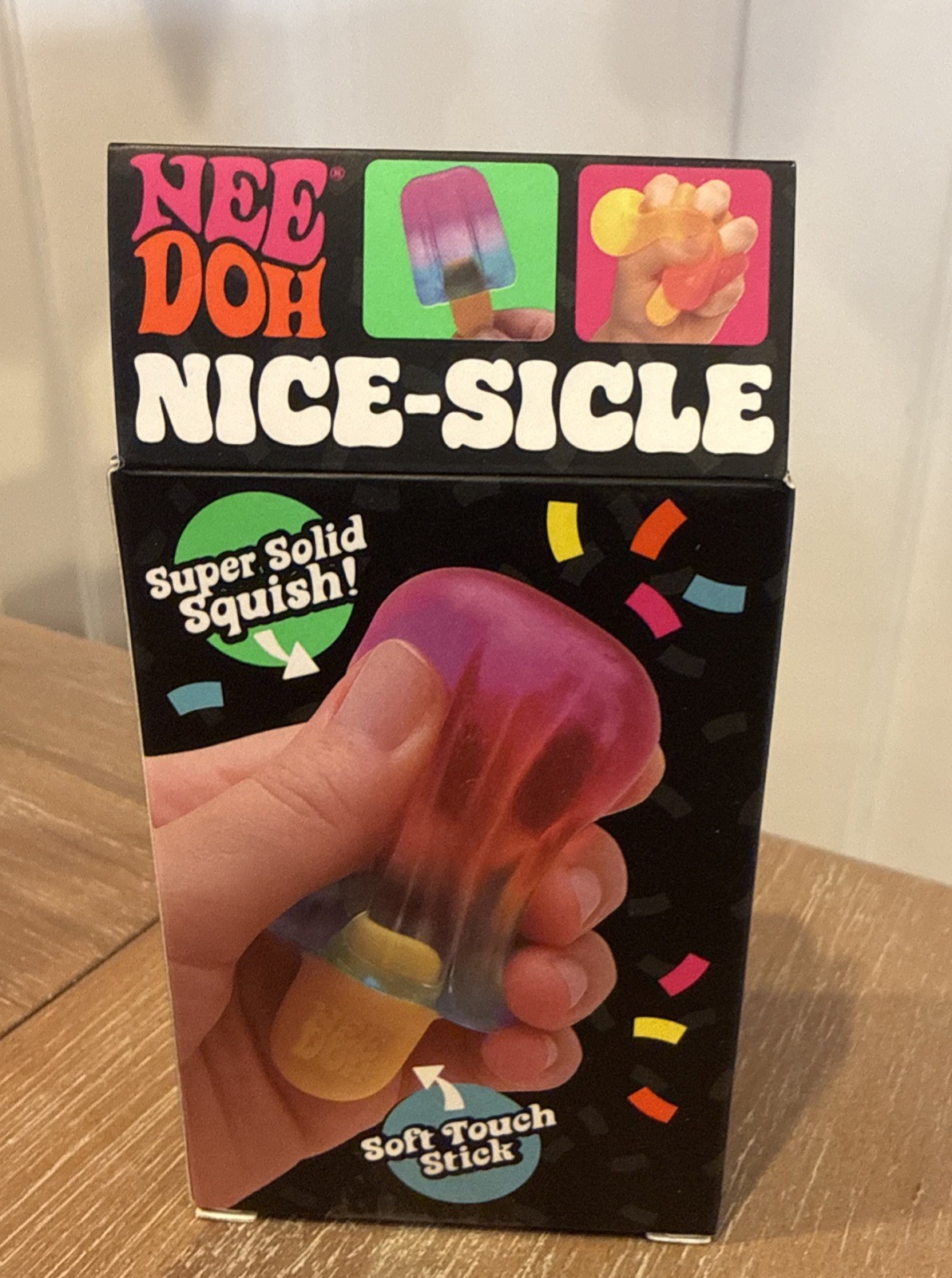 Purple 💜 New Needoh Nice-Sicle Popsicle Nicesicle Jelly Squishy Nee Doh Ice Pop