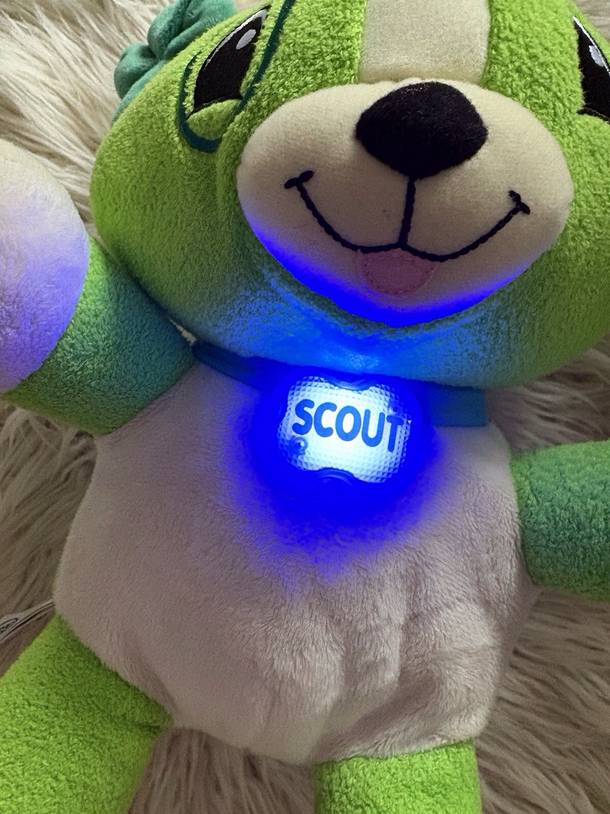 Leapfrog My Pal Scout Plush Puppy Learning Interactive Toy Music Phonics Baby