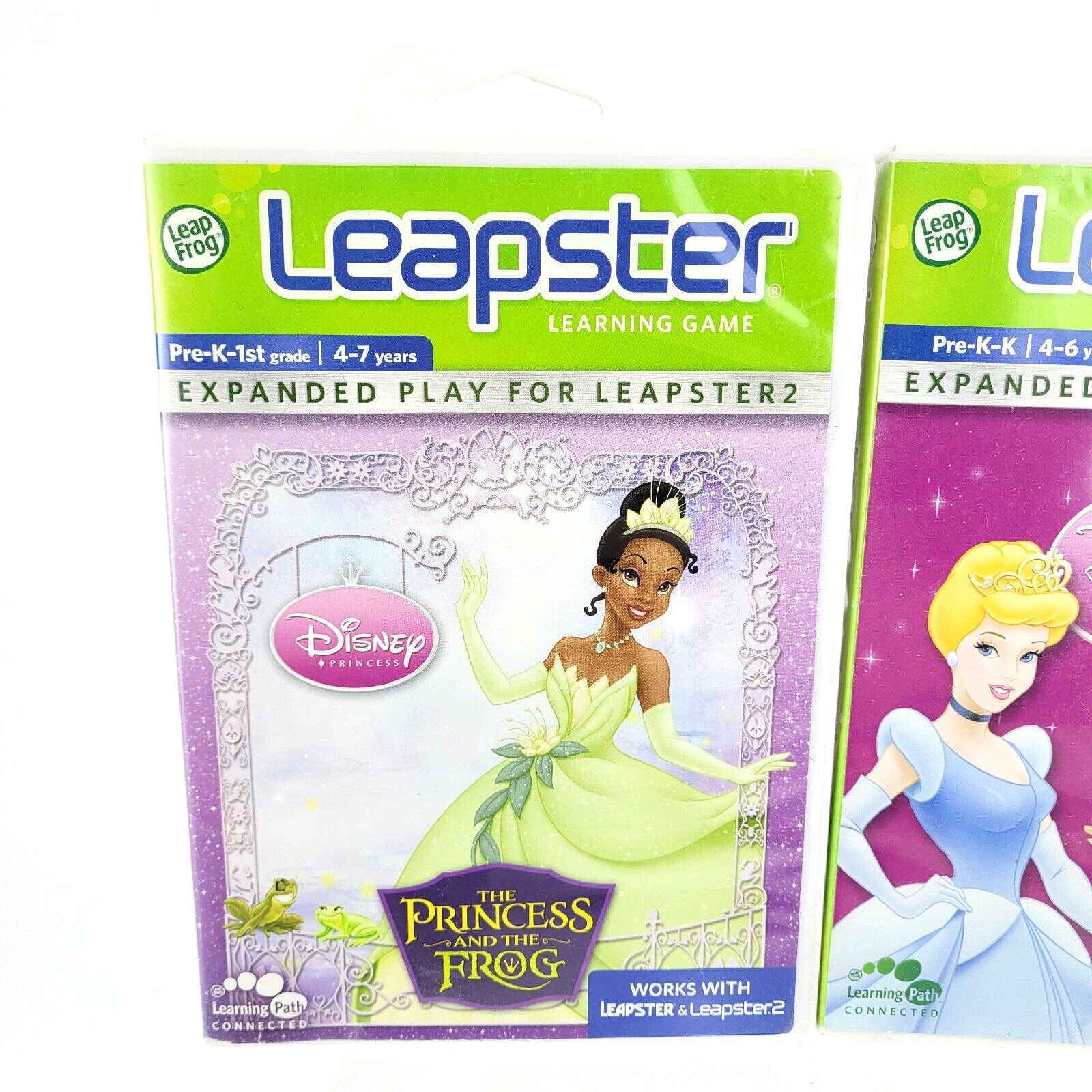 Lot of (10) Leapster Learning Games Cartridges & Cases Fun Educational Games