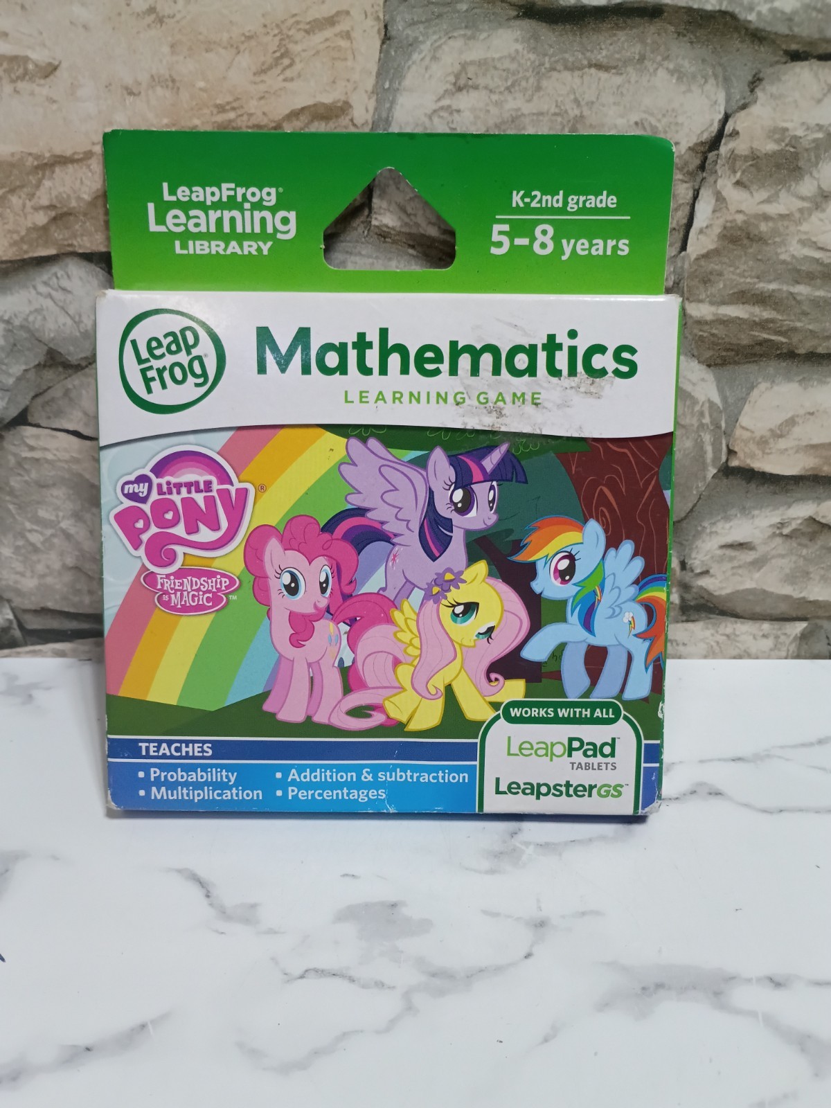 My Little Pony Friendship is Magic Leap Frog Explorer Mathematics Learning Game!