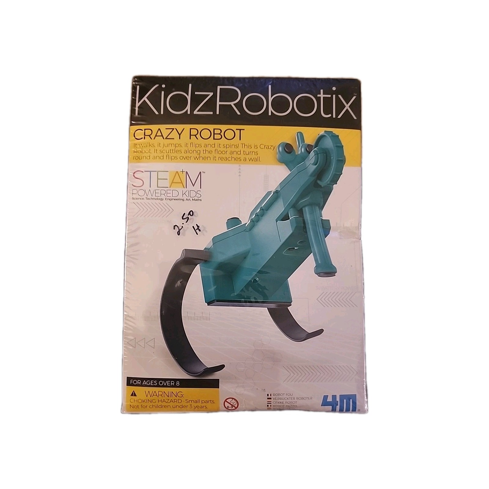 Kidz Robotix Crazy Robot 4m brand new in box