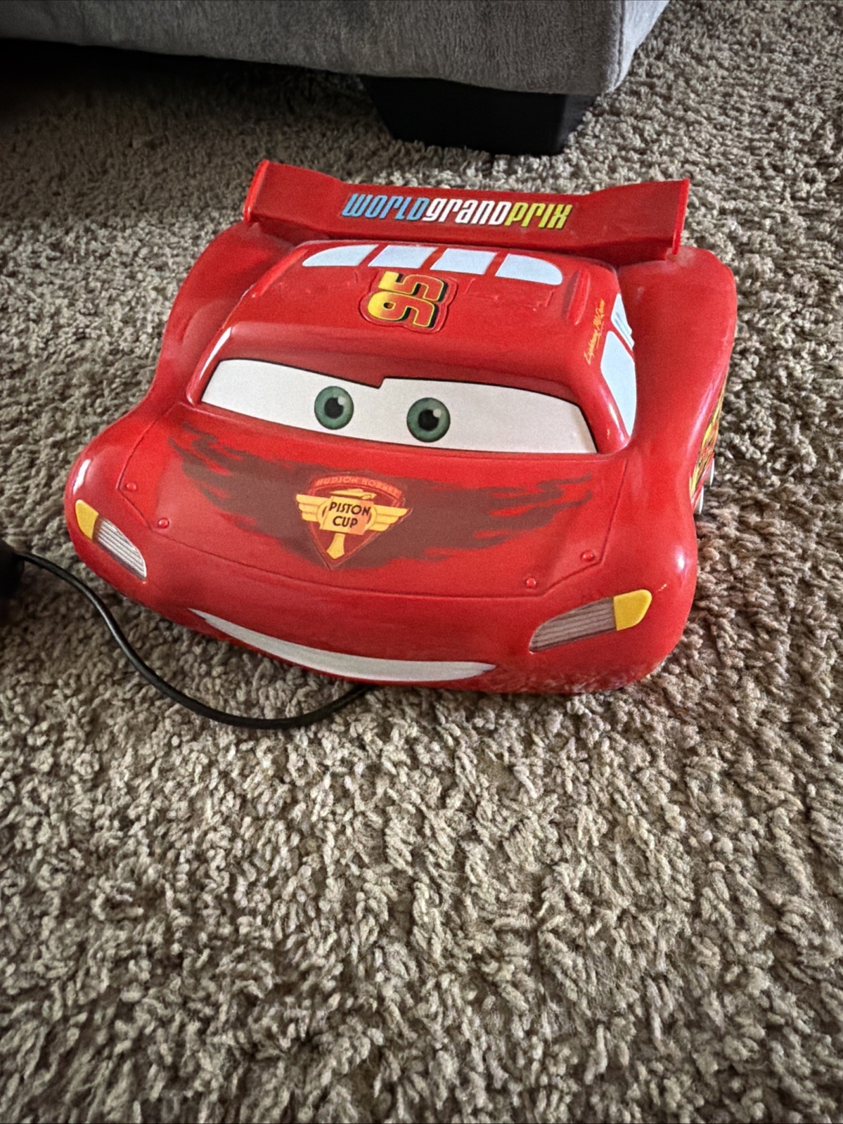 VTech Disney Pixar Cars 2 Lightning McQueen Learning Laptop Tested Works Great!