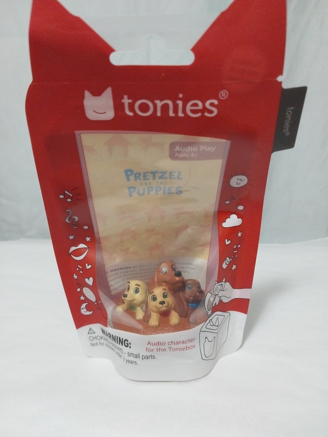 New Dog Pretzel and the Puppies Audio Character Tonies For Toniebox