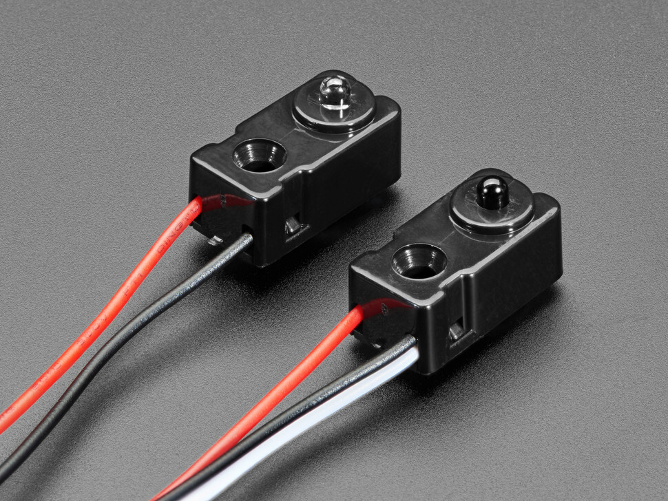 Adafruit IR Break Beam Sensors with Premium Wire Header Ends – 3mm LEDs Ada#2167