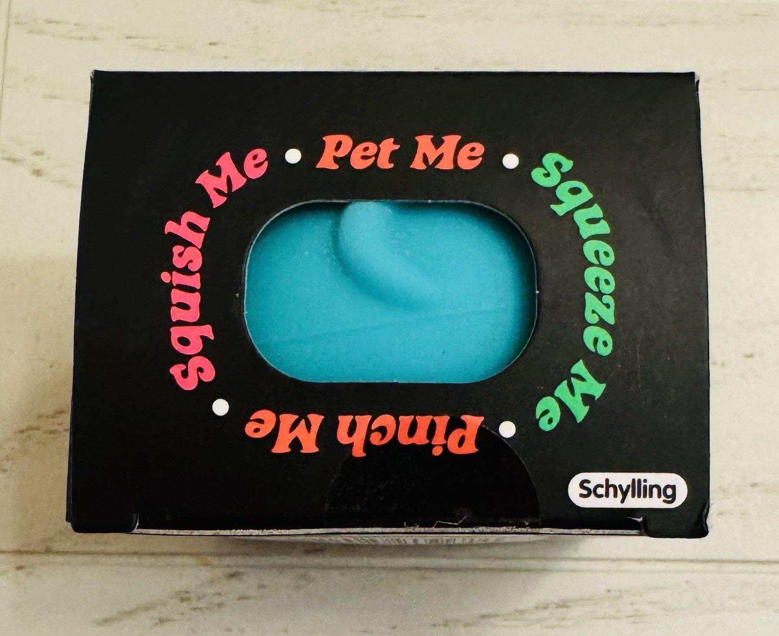 NIB Sealed Needoh Funky Pup Teal – Squishy Stress Relief Toy Schylling