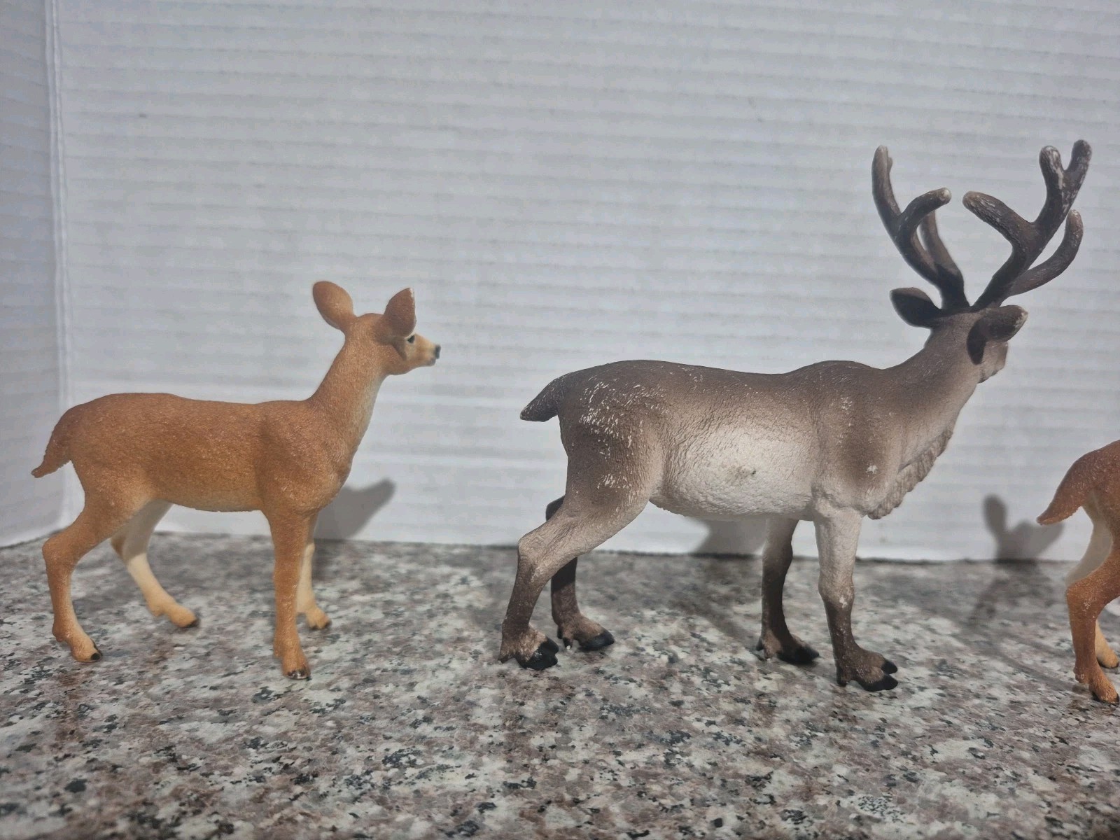 Schleich Deer Buck & 3 Doe Animal Figures 2018-2019
