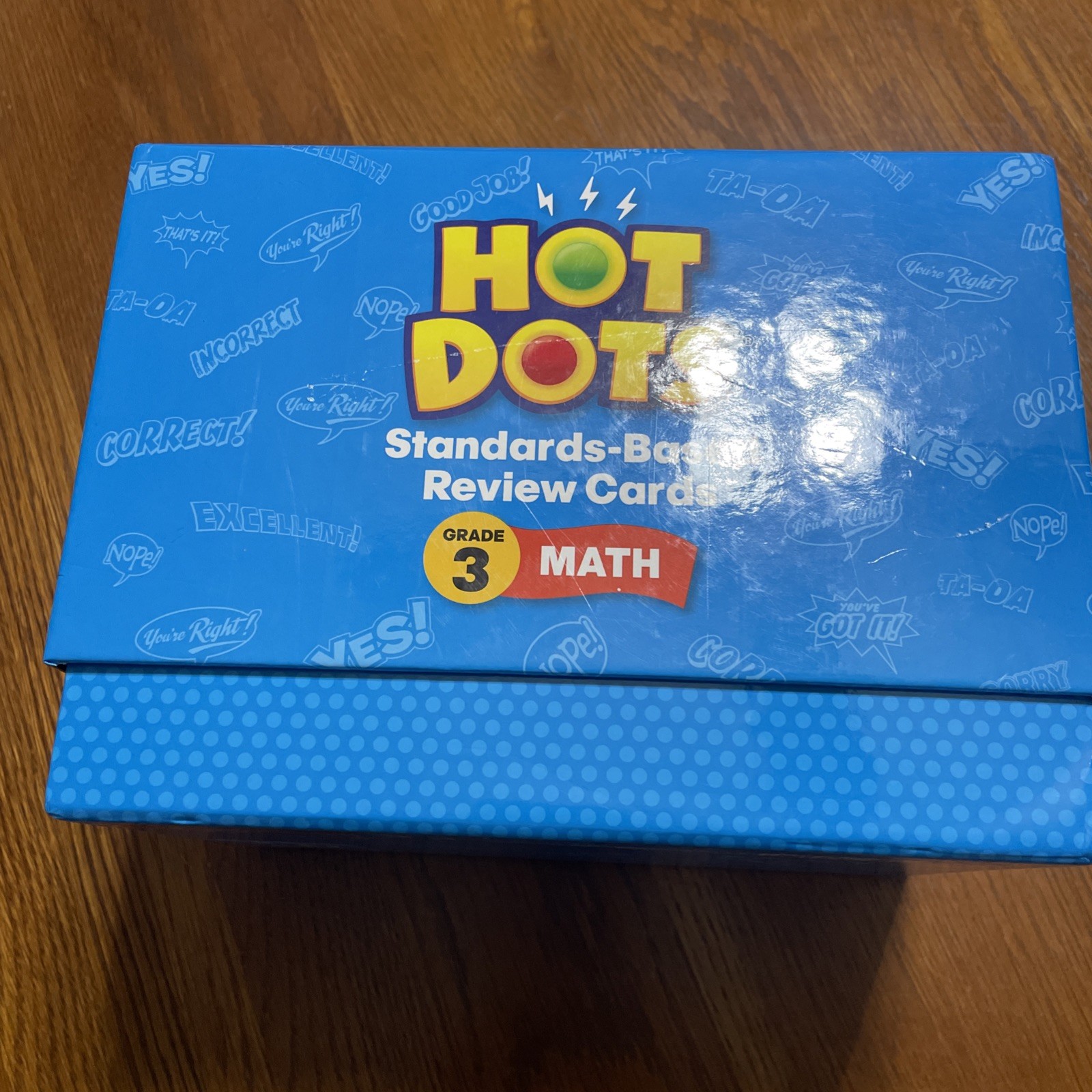 Hot Dots Standards Based Review Cards 3rd Grade Math Box Set