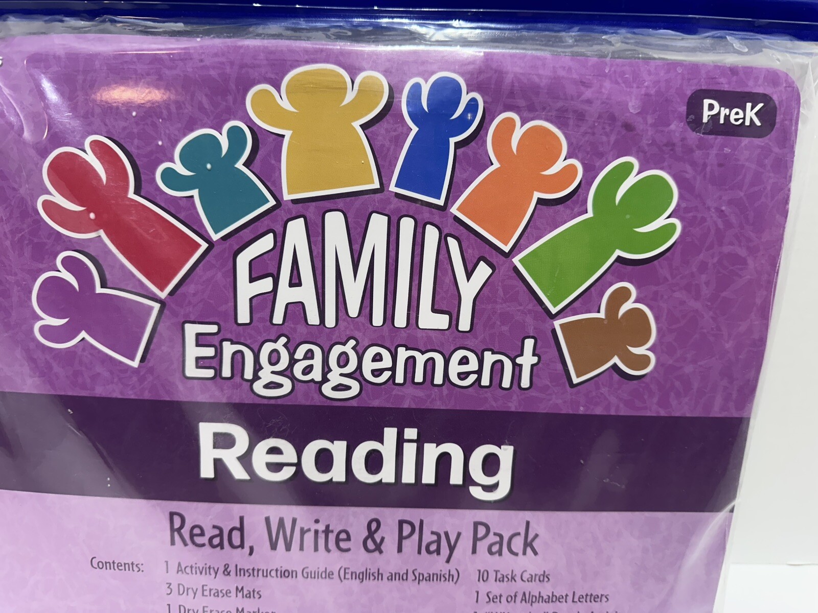 Really Good Stuff Family Engagement Reading Read, Write, and Play Pack PreK NEW