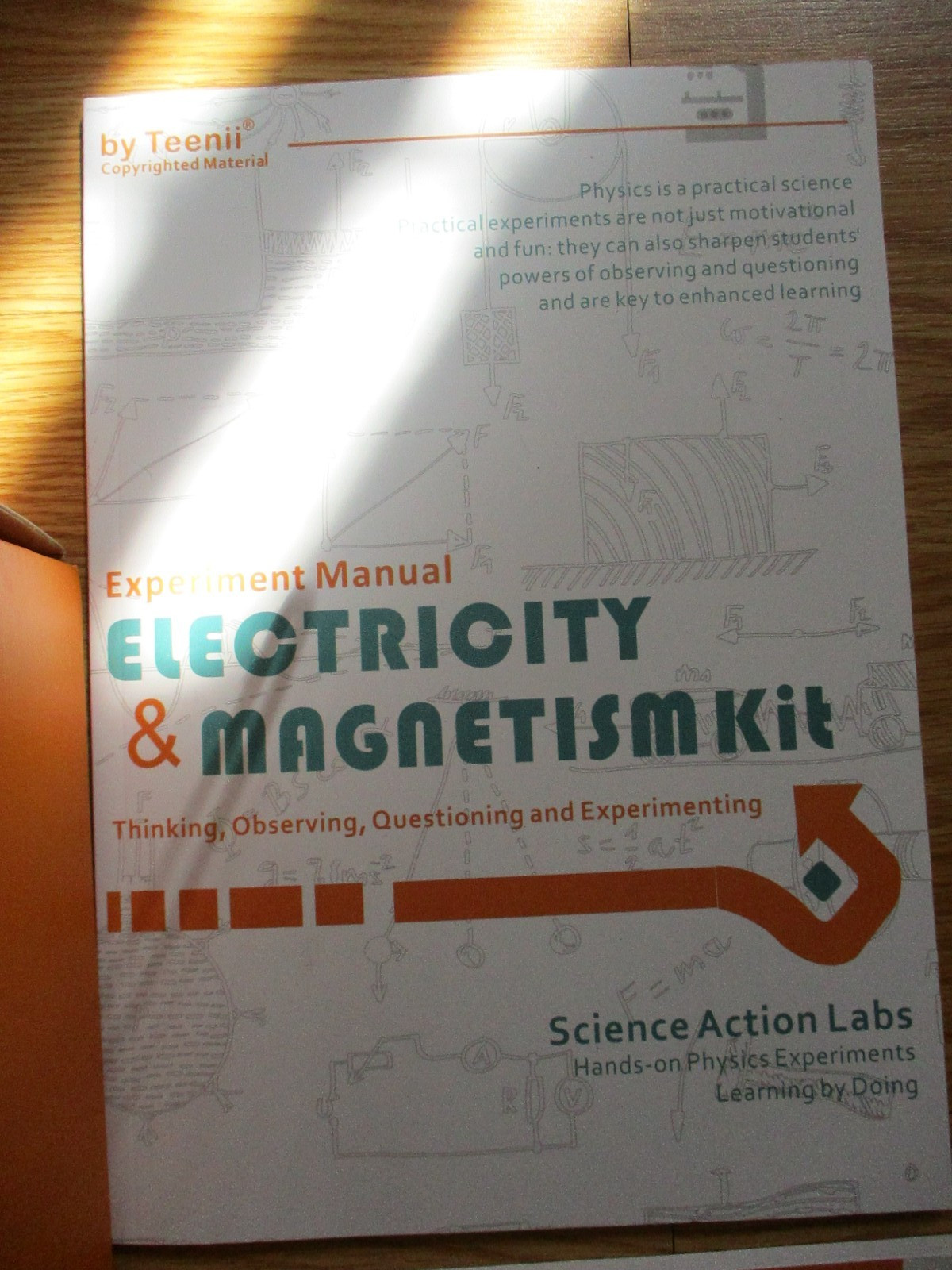 Teenii STEM Electromagnetism Lab Kit Electricity Magnetism Physics Science